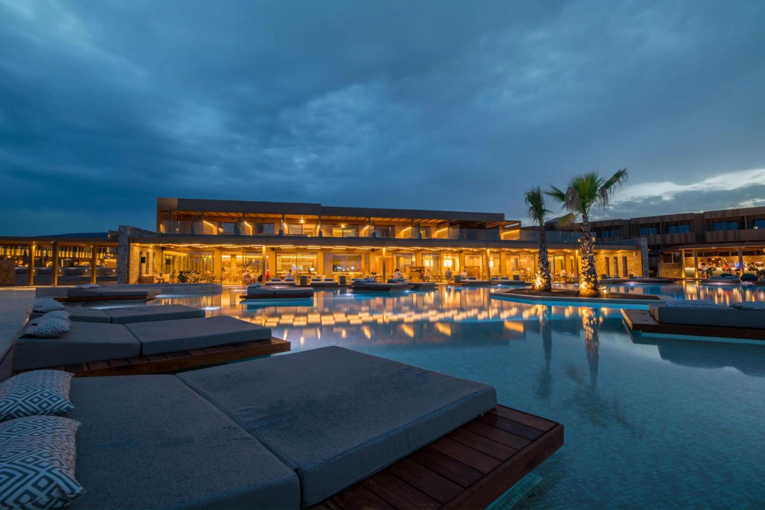 Swimming pool in SENSEANA Sea Side Resort & Aquadventure