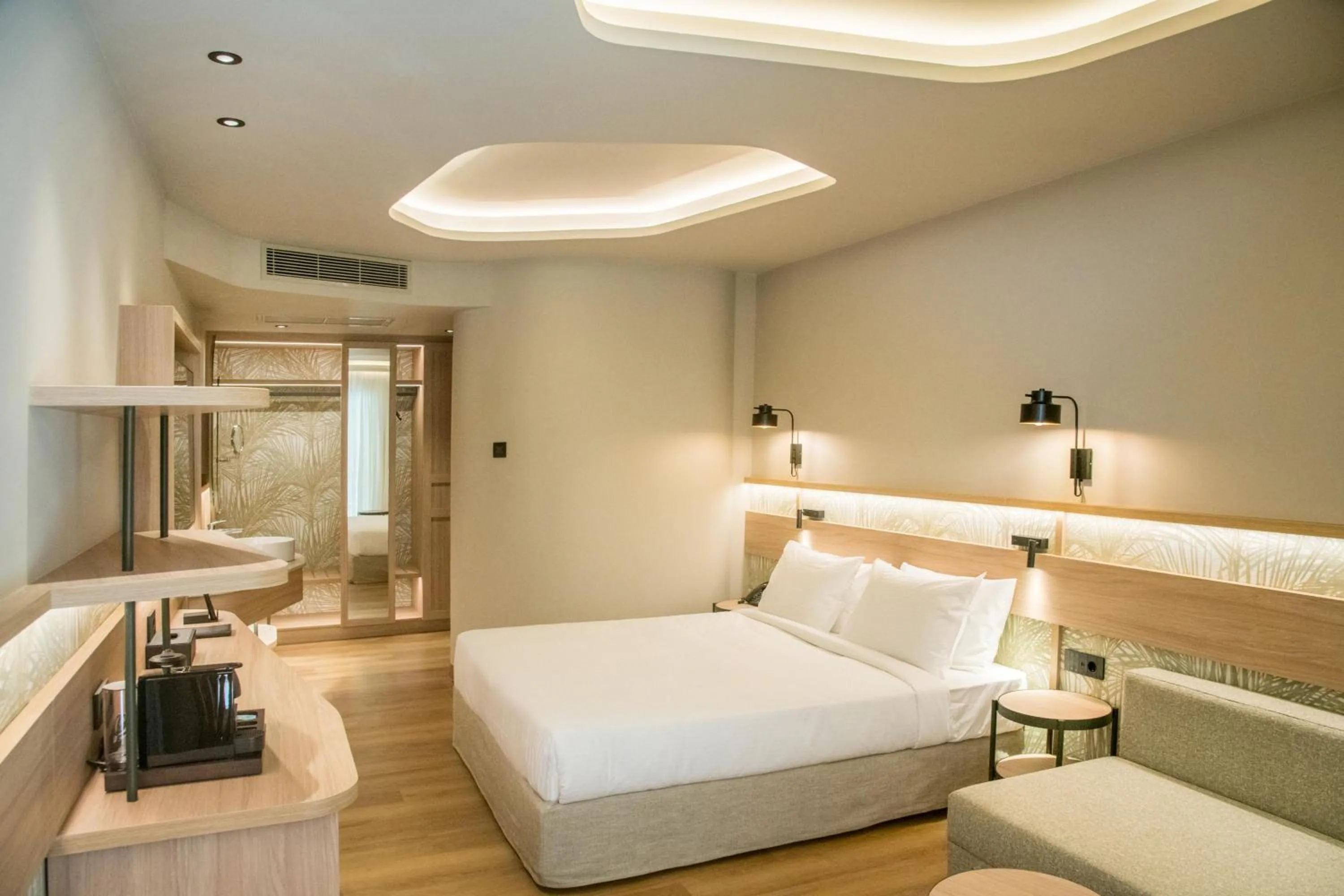 Photo of the whole room, Bed in SENSEANA Sea Side Resort & Aquadventure