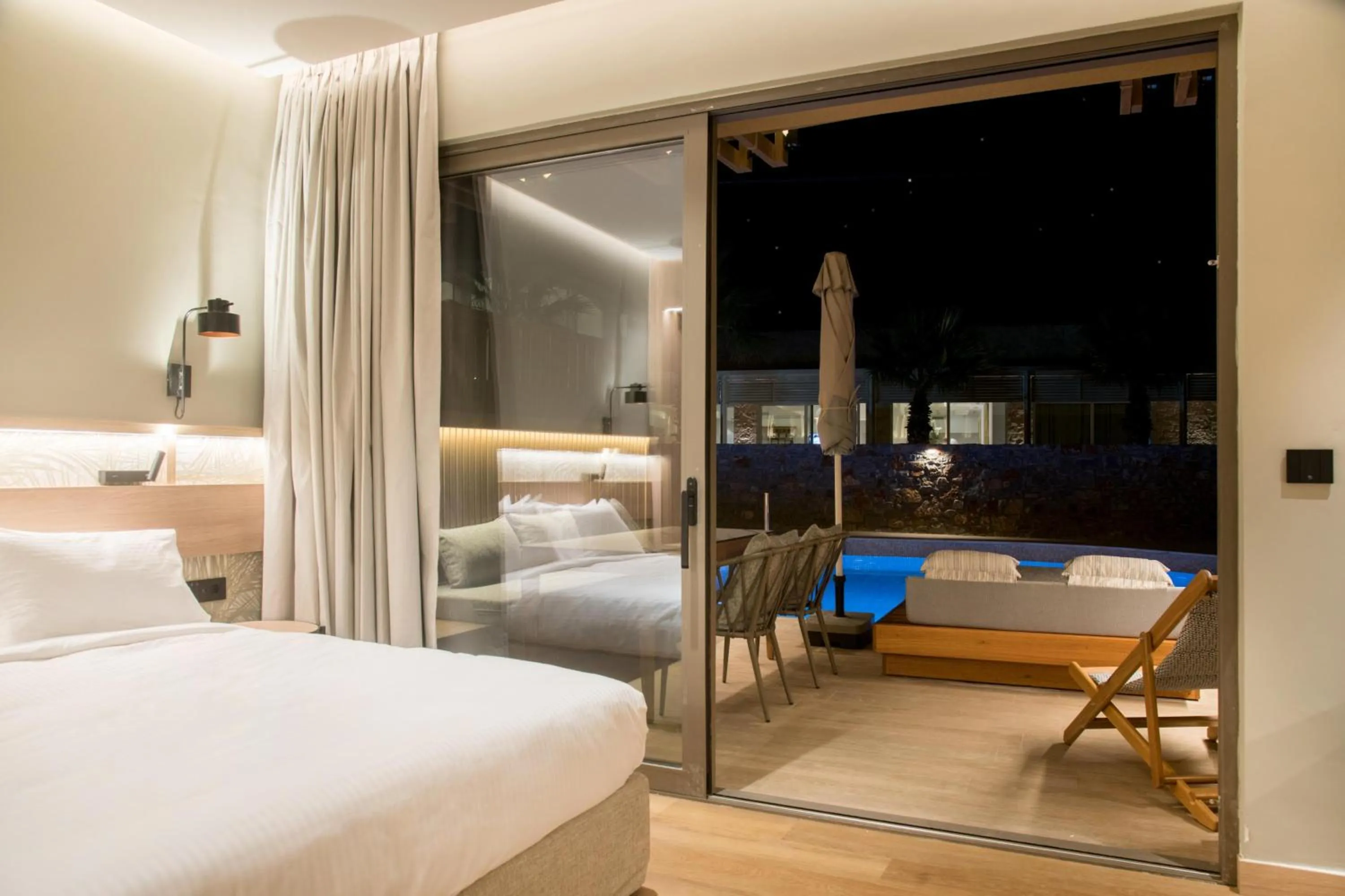 Photo of the whole room, Bed in SENSEANA Sea Side Resort & Aquadventure