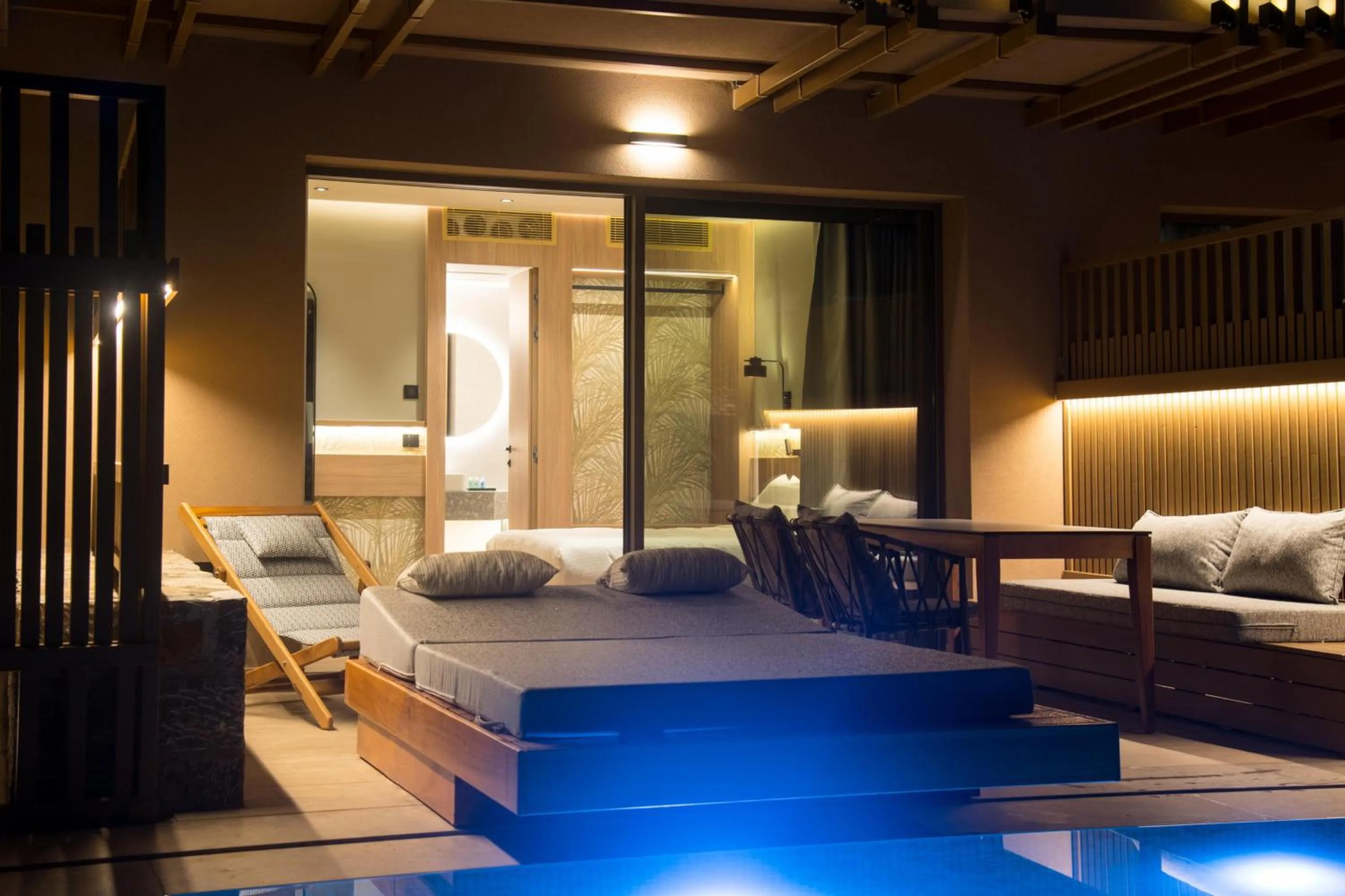 Photo of the whole room, Bed in SENSEANA Sea Side Resort & Aquadventure