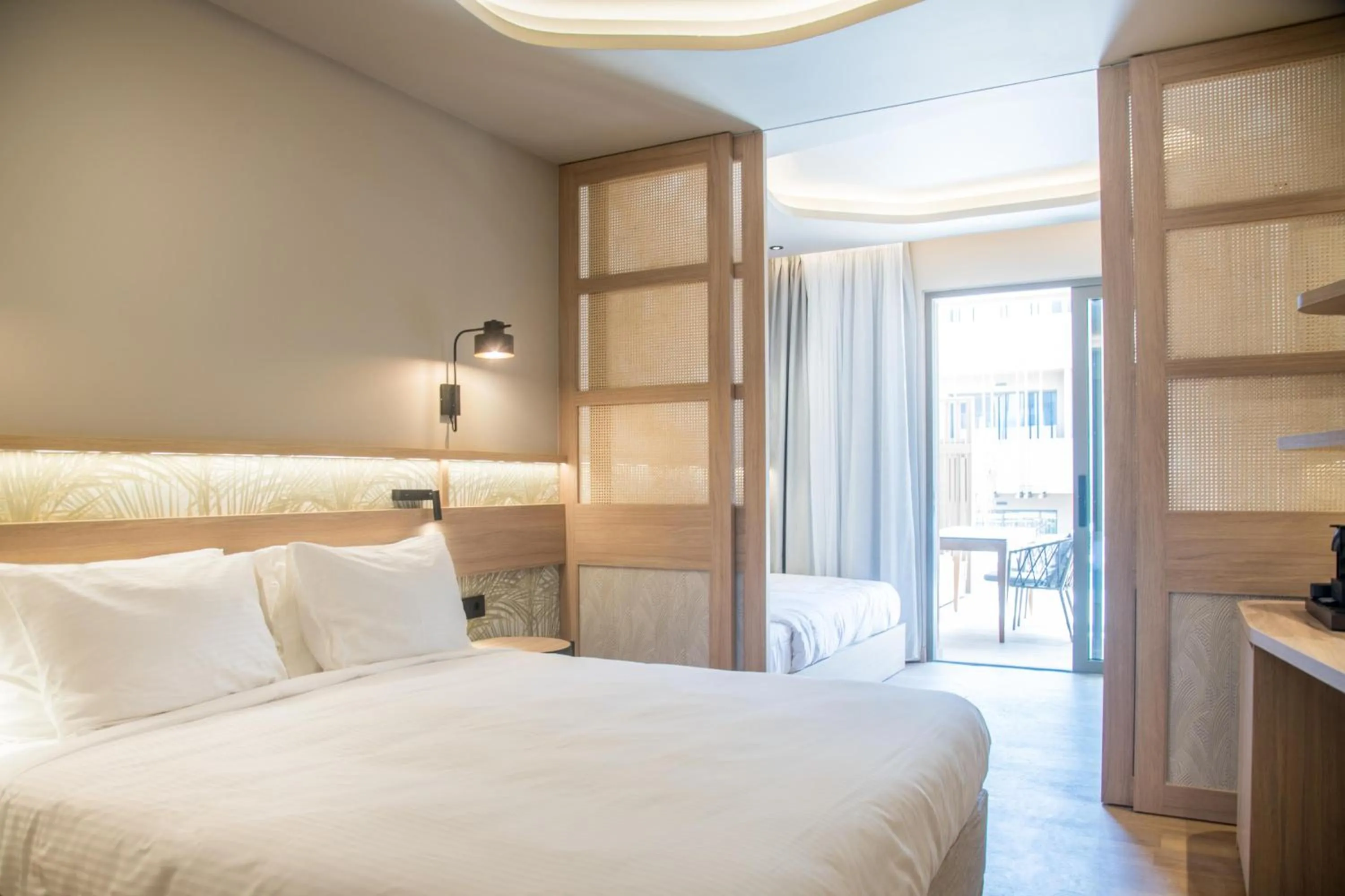 Photo of the whole room, Bed in SENSEANA Sea Side Resort & Aquadventure