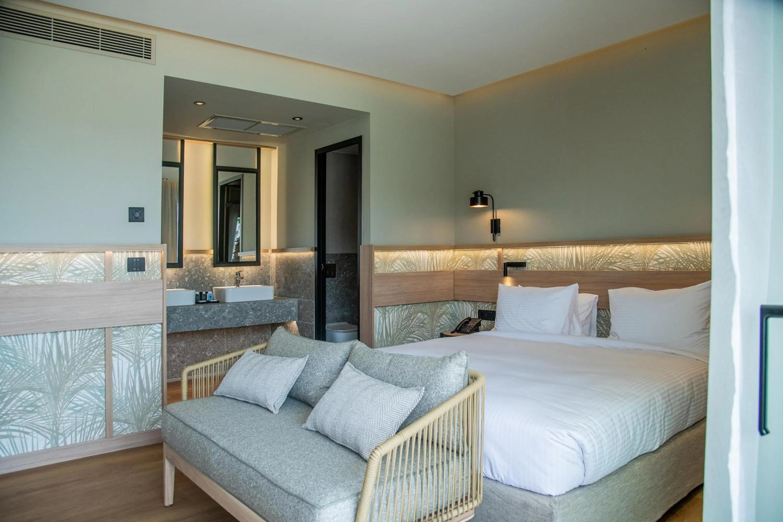 Photo of the whole room, Bed in SENSEANA Sea Side Resort & Aquadventure