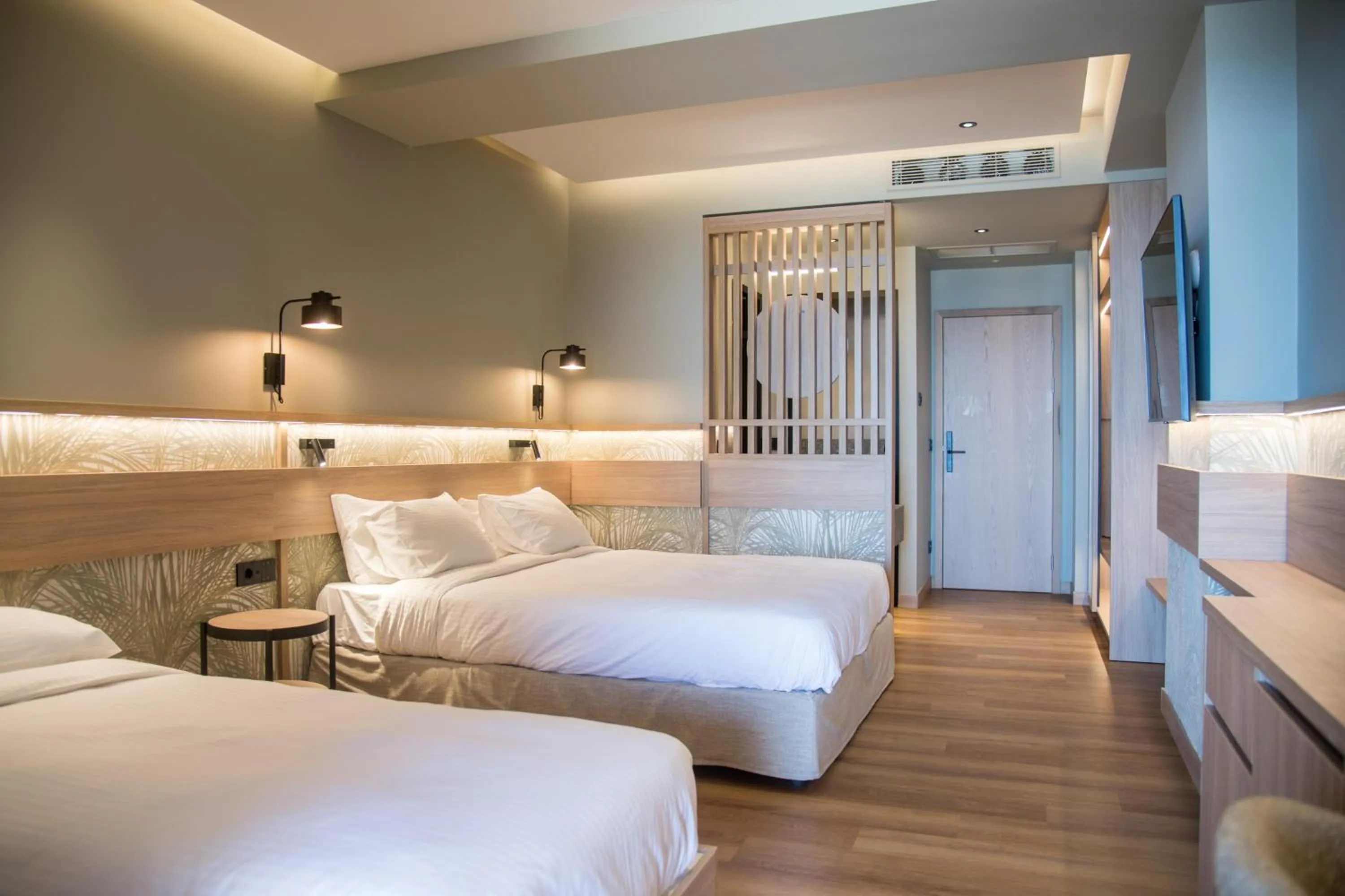 Photo of the whole room, Bed in SENSEANA Sea Side Resort & Aquadventure