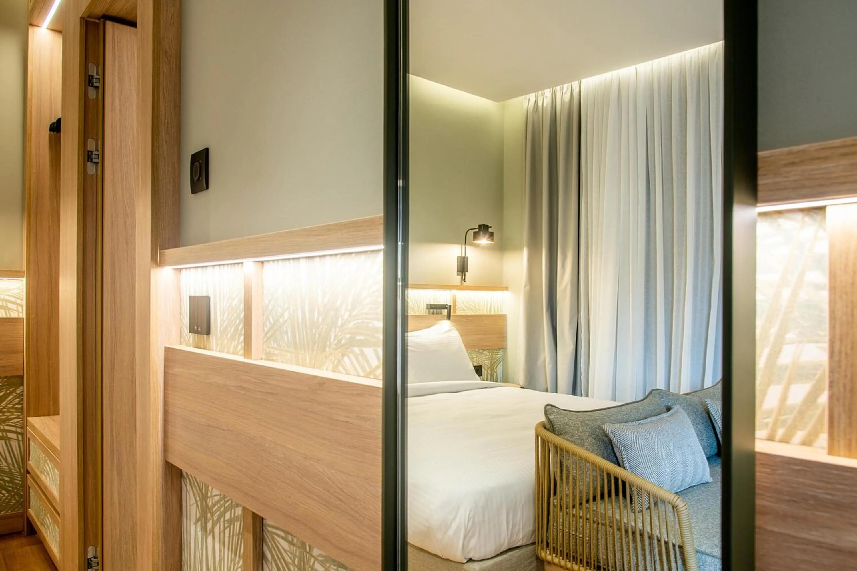 Photo of the whole room, Bed in SENSEANA Sea Side Resort & Aquadventure