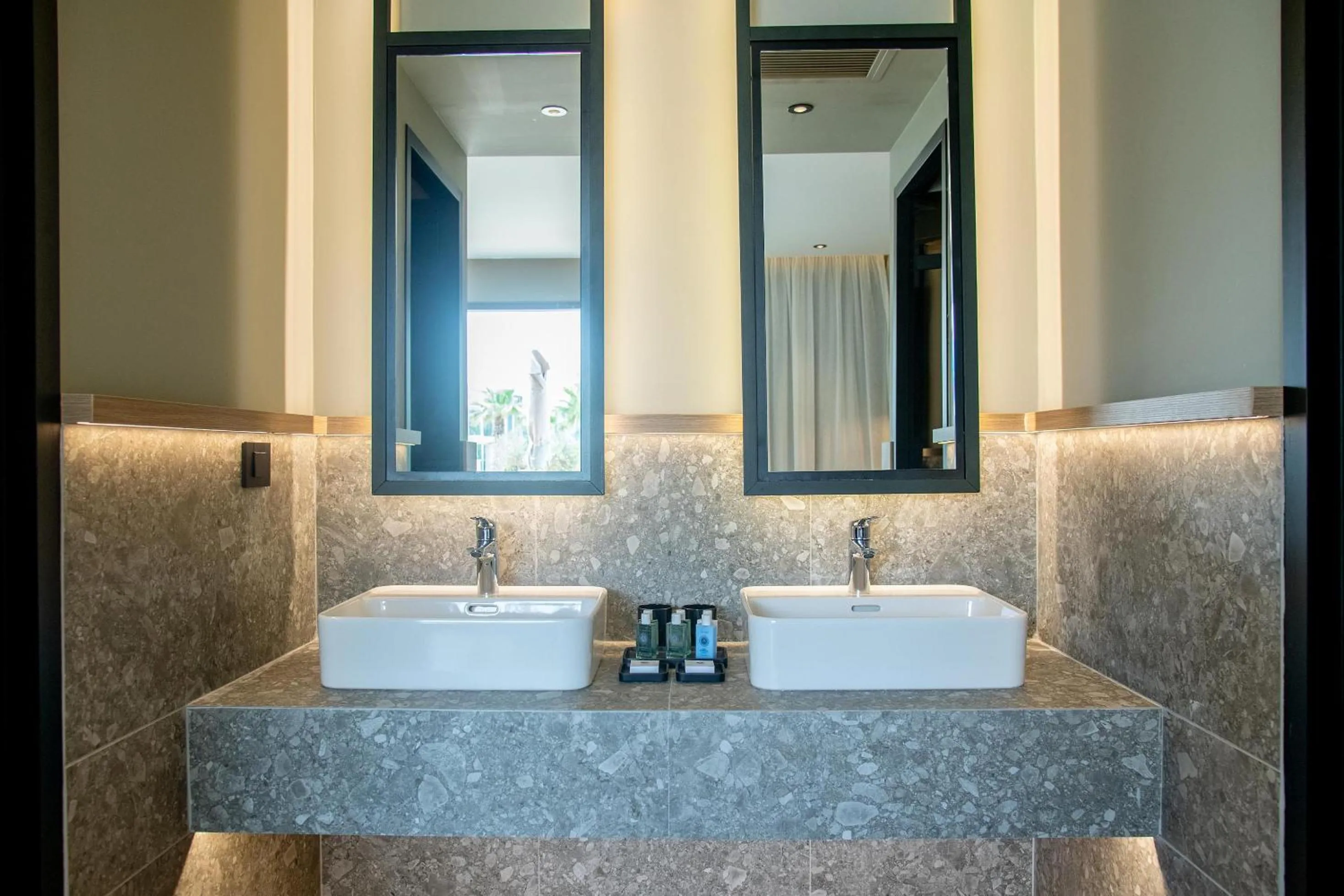 Bathroom in SENSEANA Sea Side Resort & Aquadventure