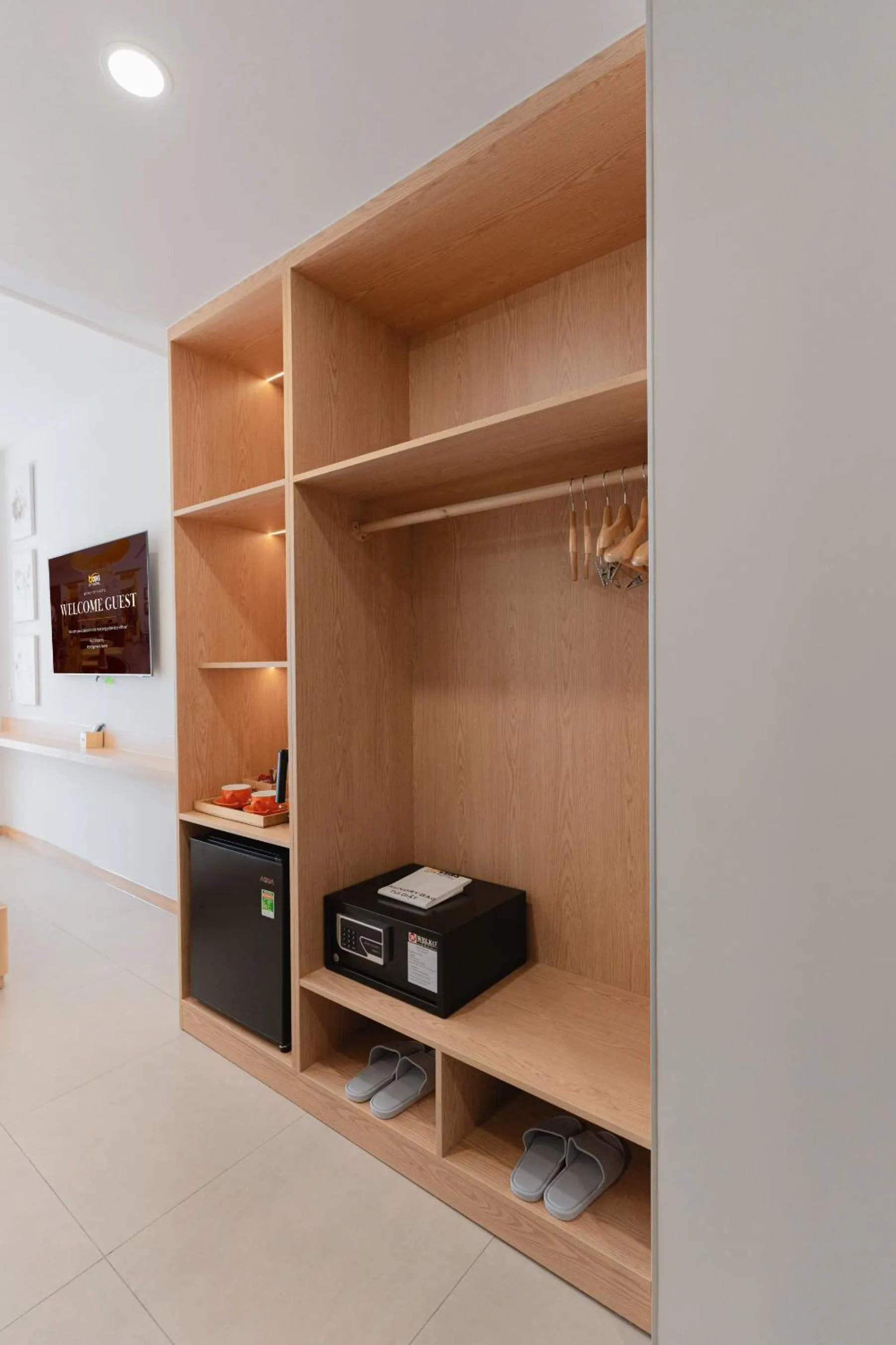 Bedroom in Bcons City Hotel