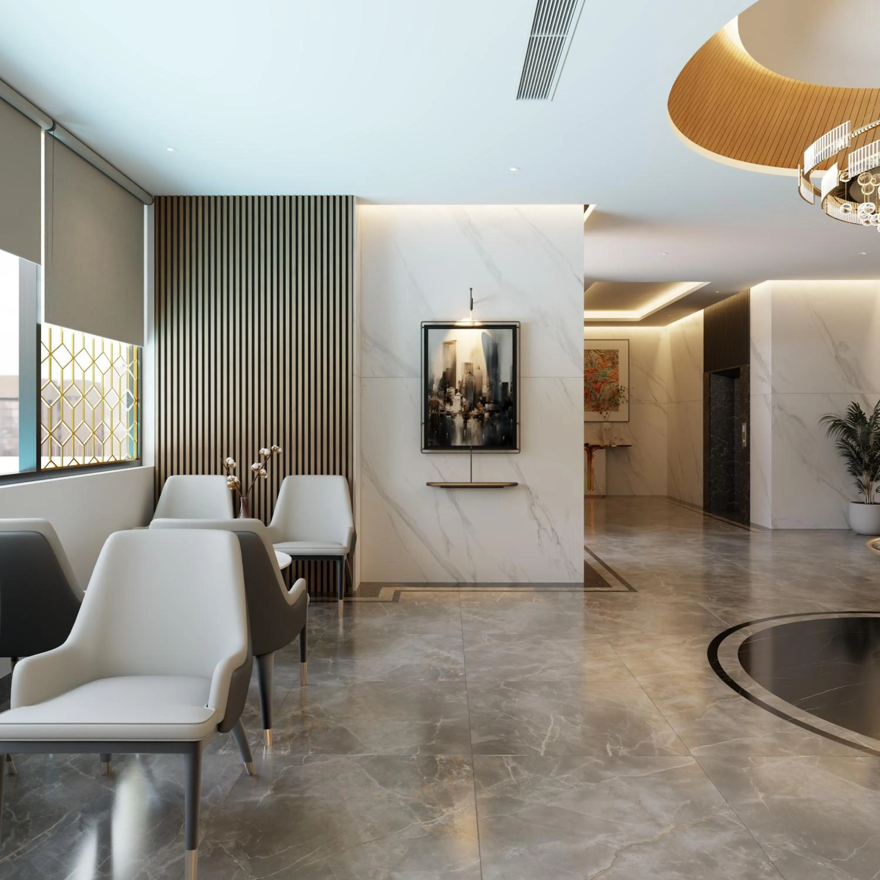 Lobby or reception in Bcons City Hotel