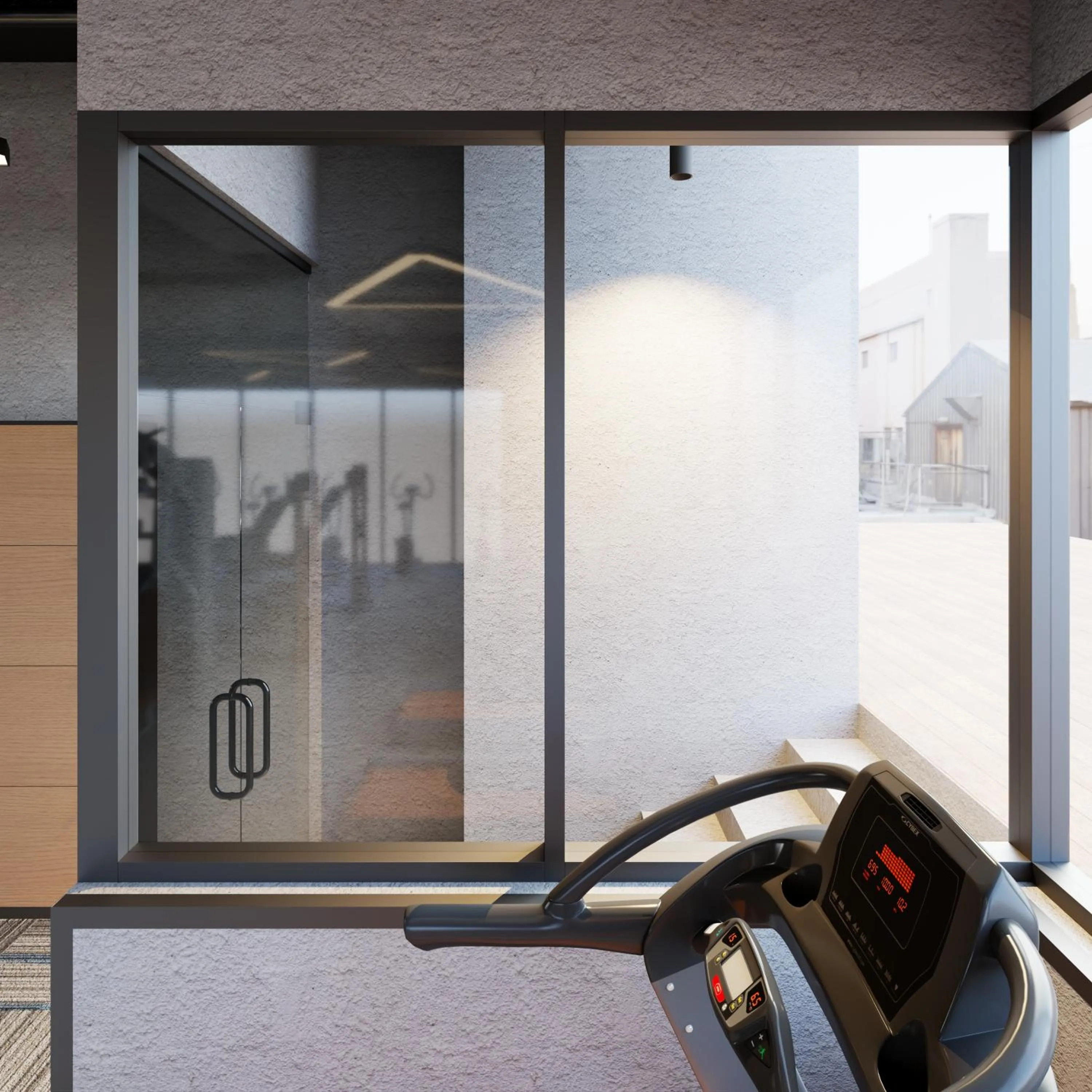 Fitness centre/facilities in Bcons City Hotel