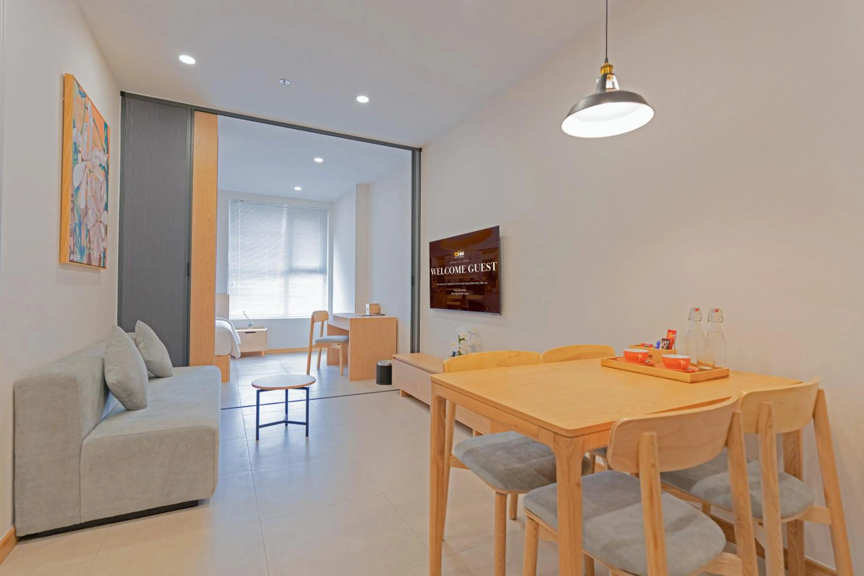 Living room in Bcons City Hotel