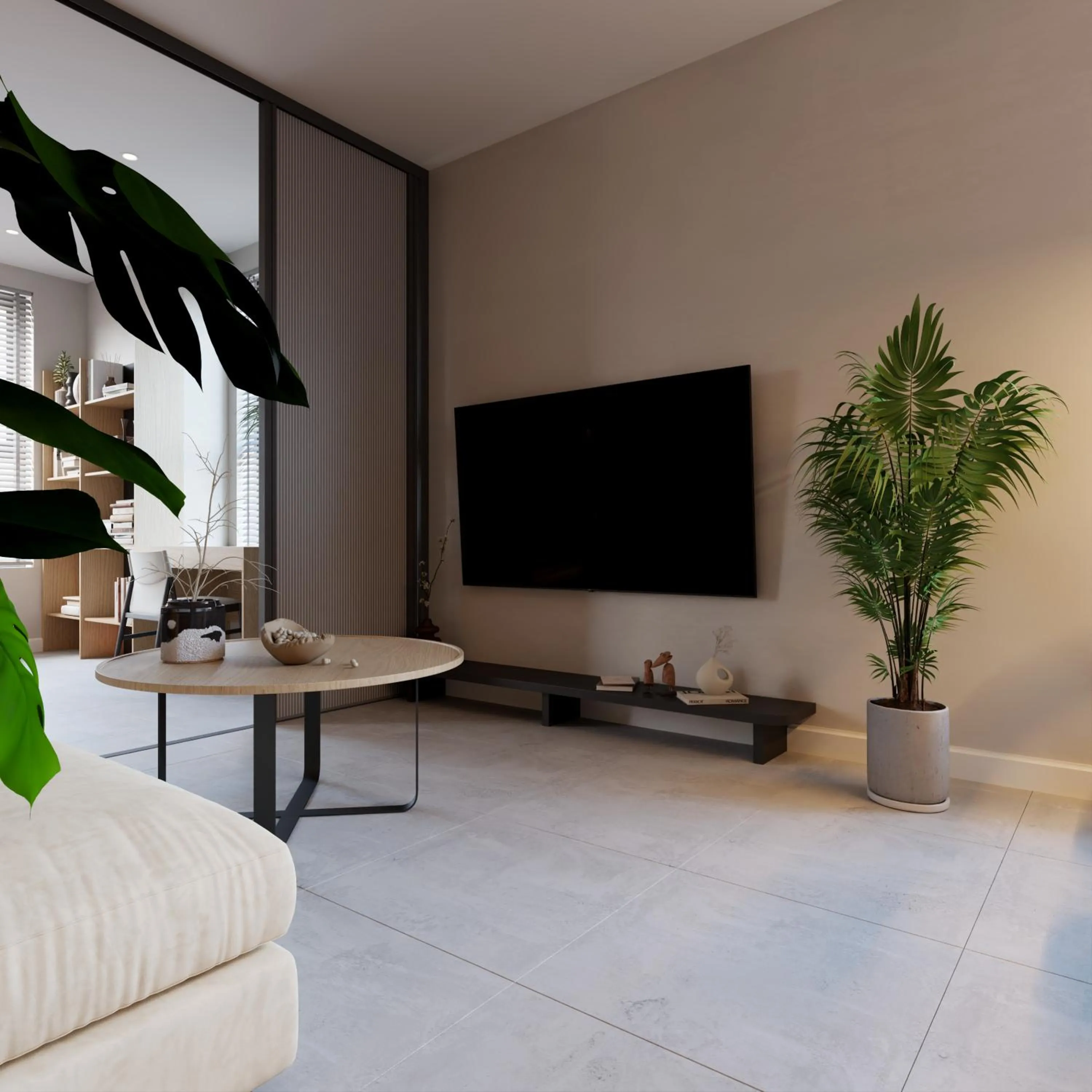 Living room in Bcons City Hotel