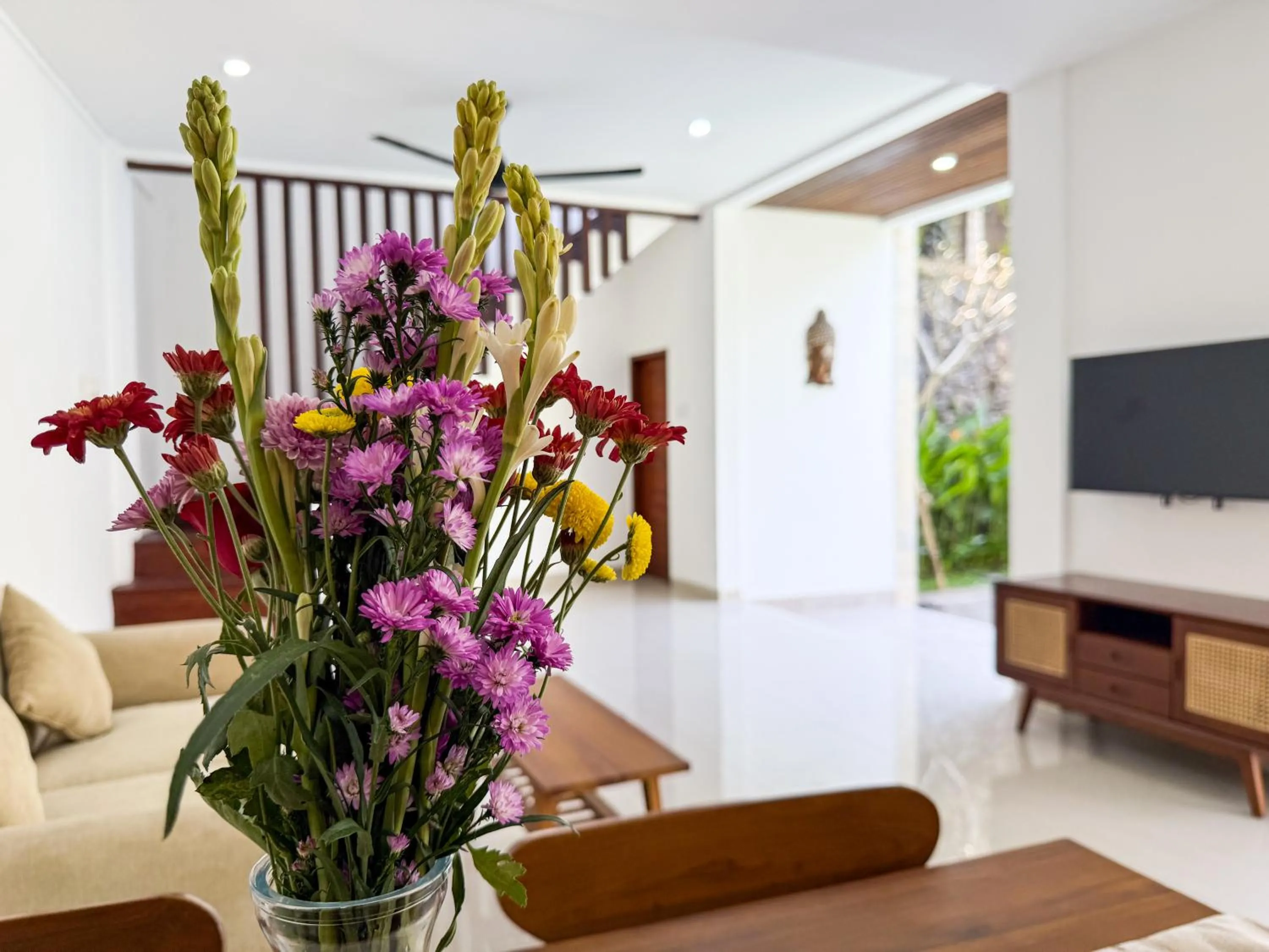 Living room in Varila Villa Ubud