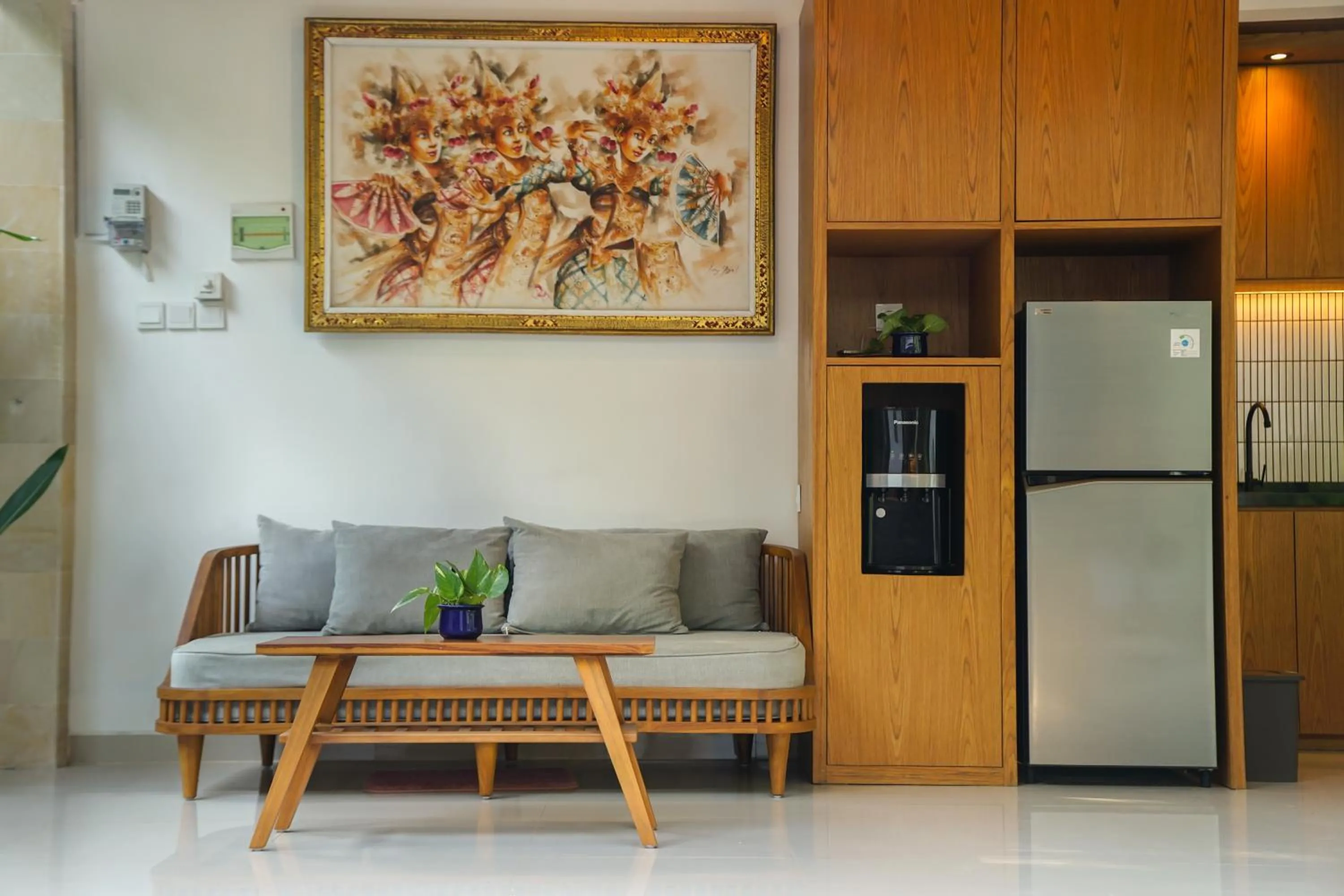 Living room in Varila Villa Ubud
