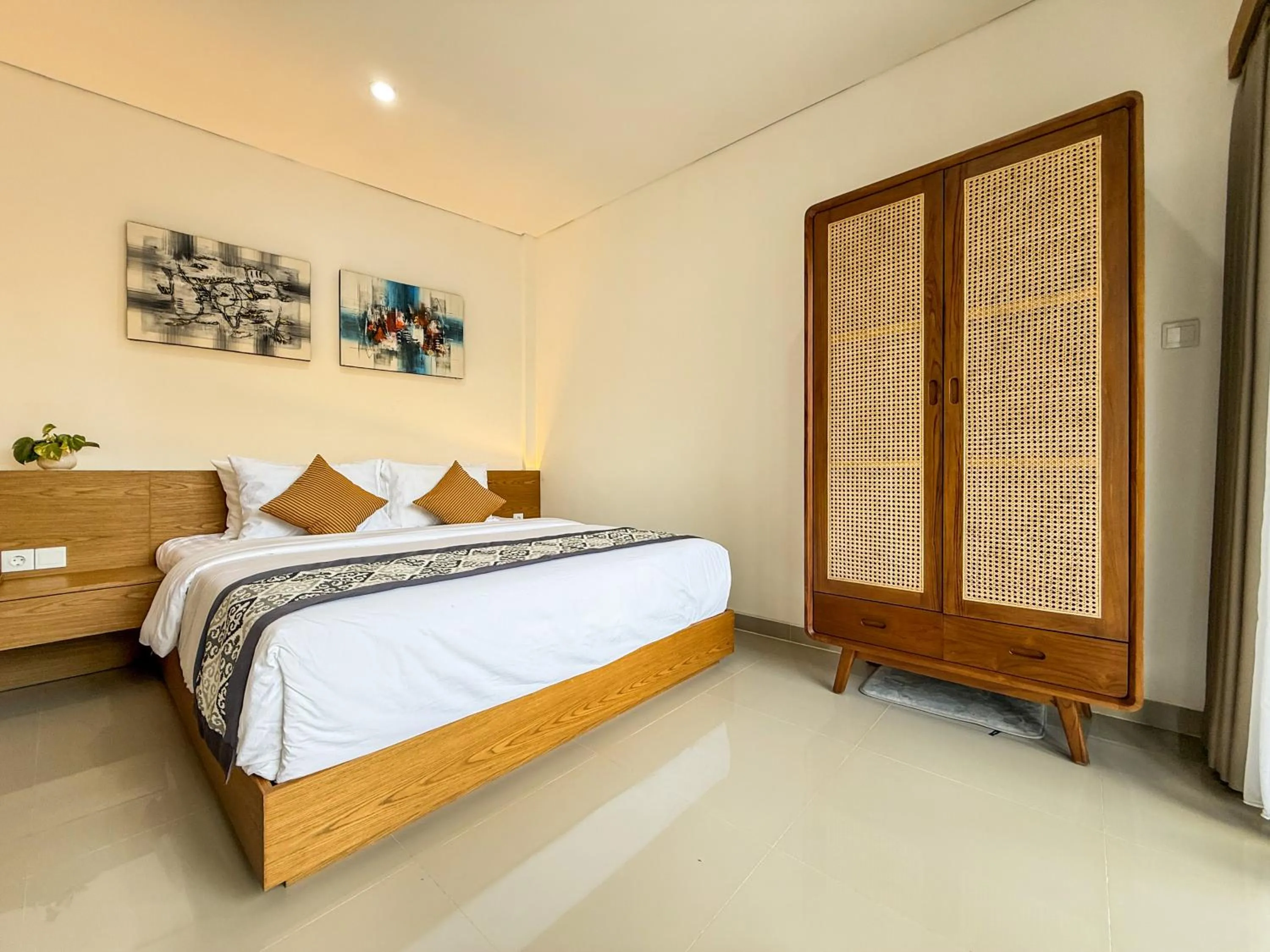 Bedroom, Bed in Varila Villa Ubud