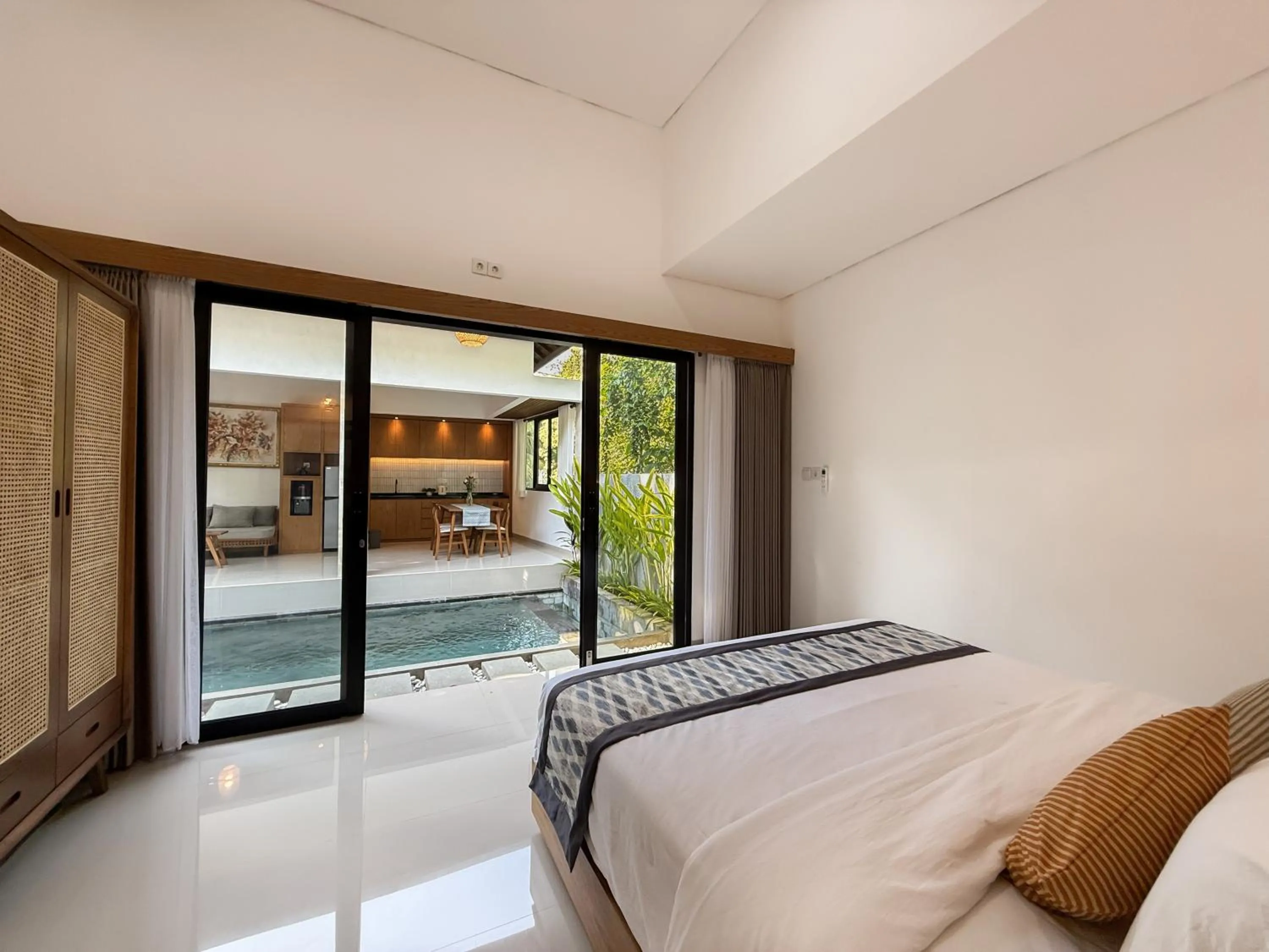 Bedroom, Bed in Varila Villa Ubud