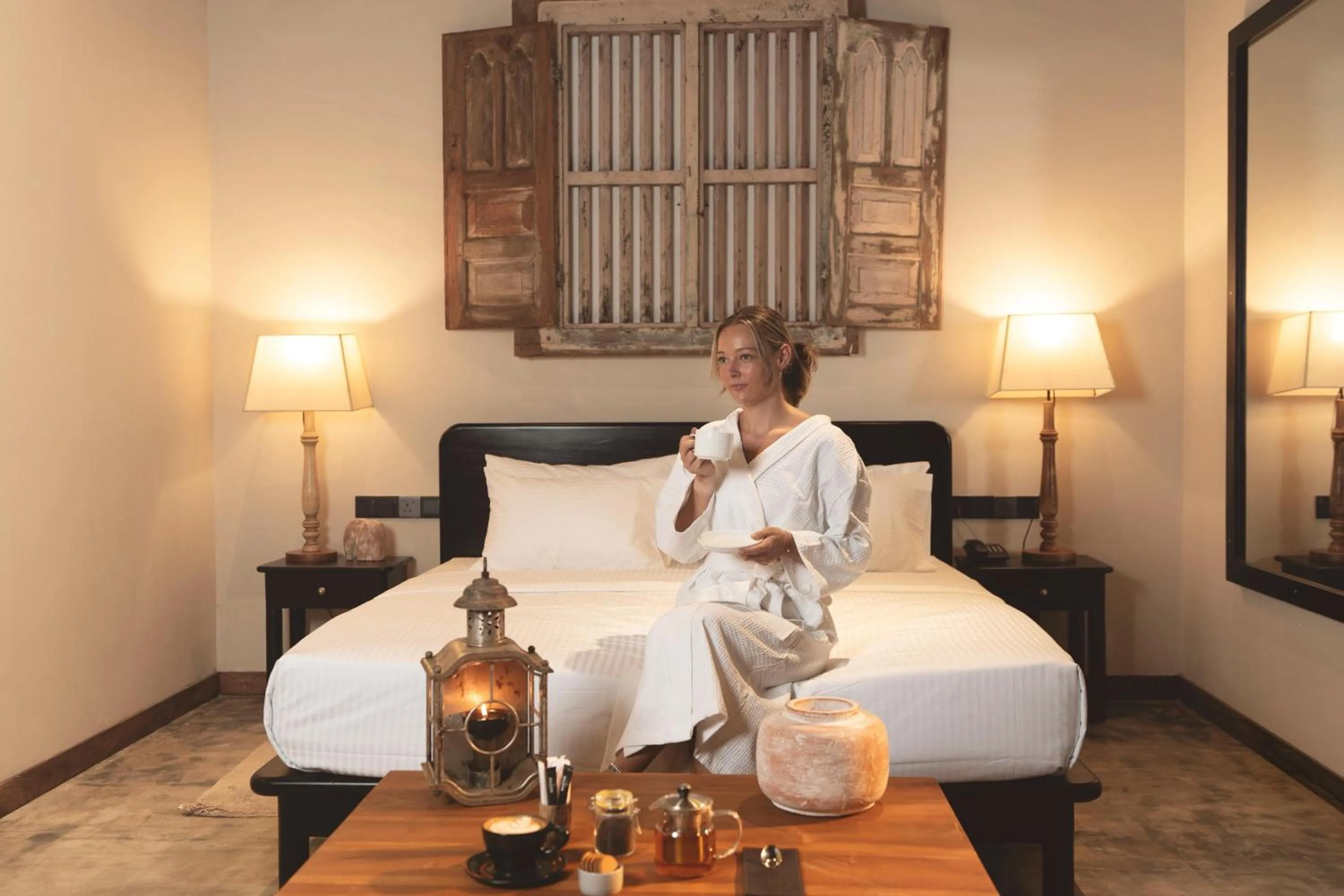Coffee/tea facilities, Bed in Beldon Boutique Hotel