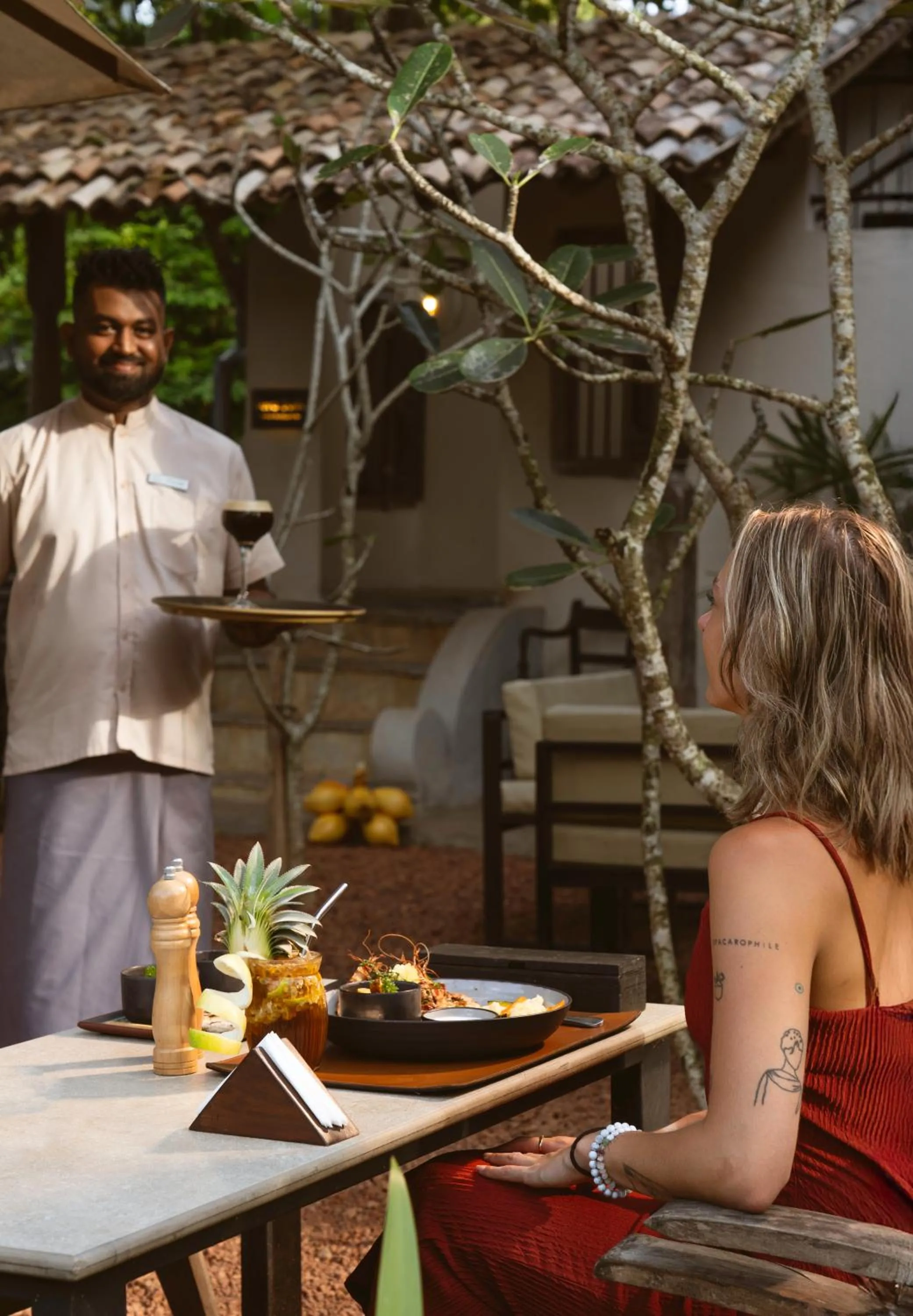 Food and drinks in Beldon Boutique Hotel