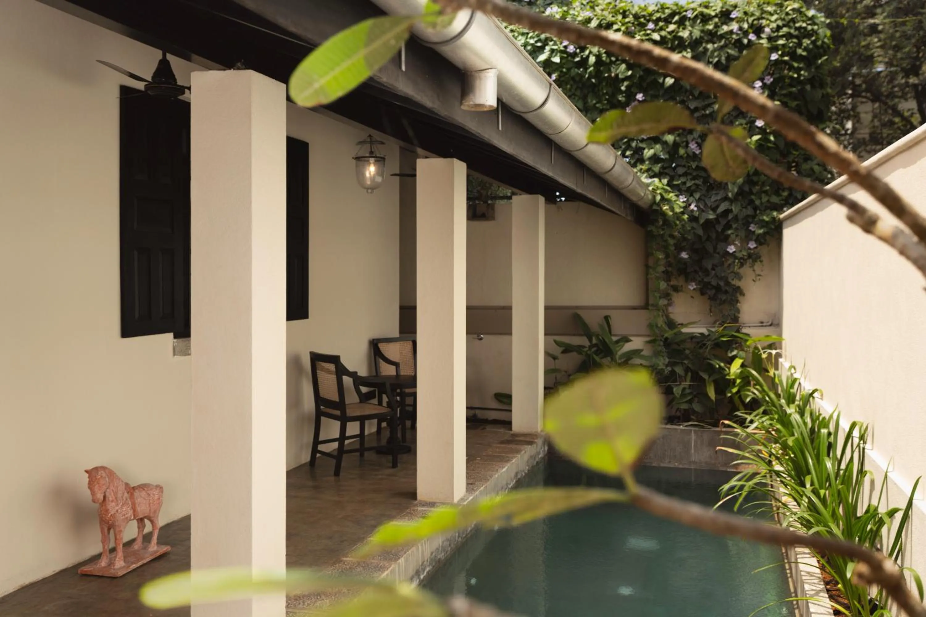 Pool view in Beldon Boutique Hotel