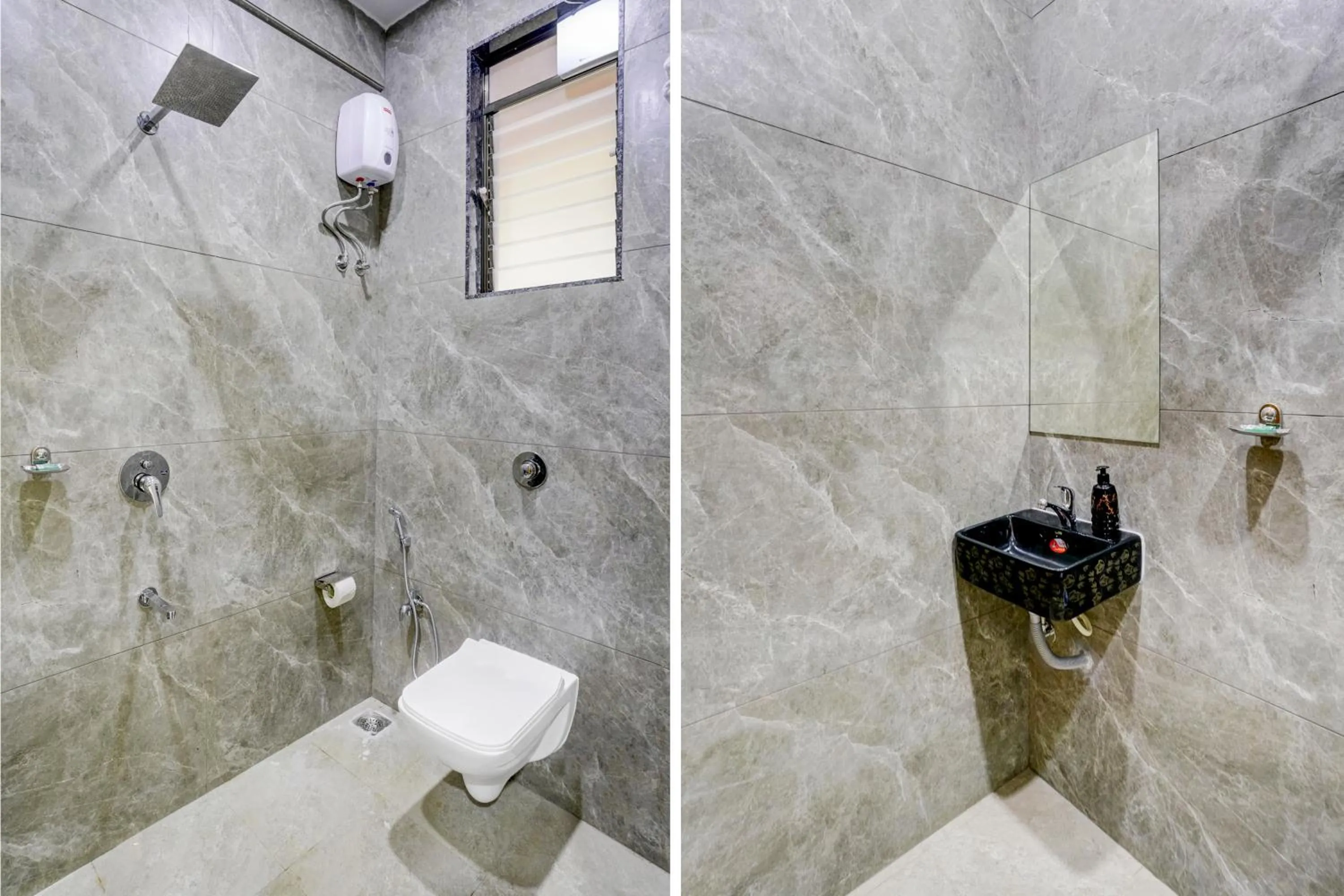 Bathroom in Super Collection O Kalamboli New Panvel Formerly Golden Paradise
