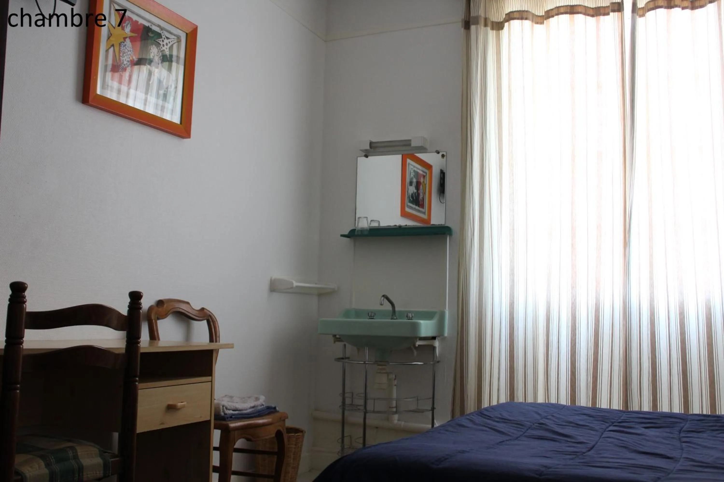 Bed in Hôtel le Dervois