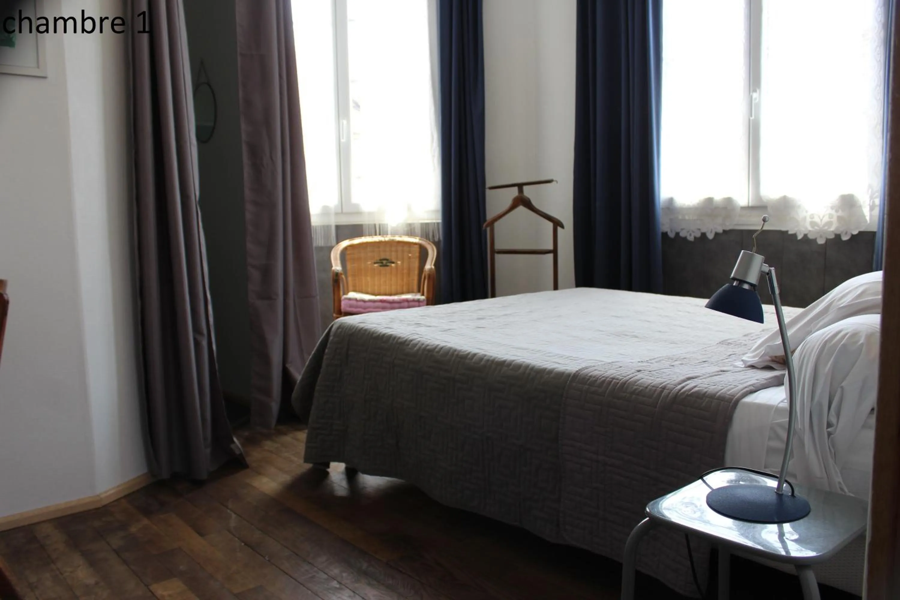 Bed in Hôtel le Dervois