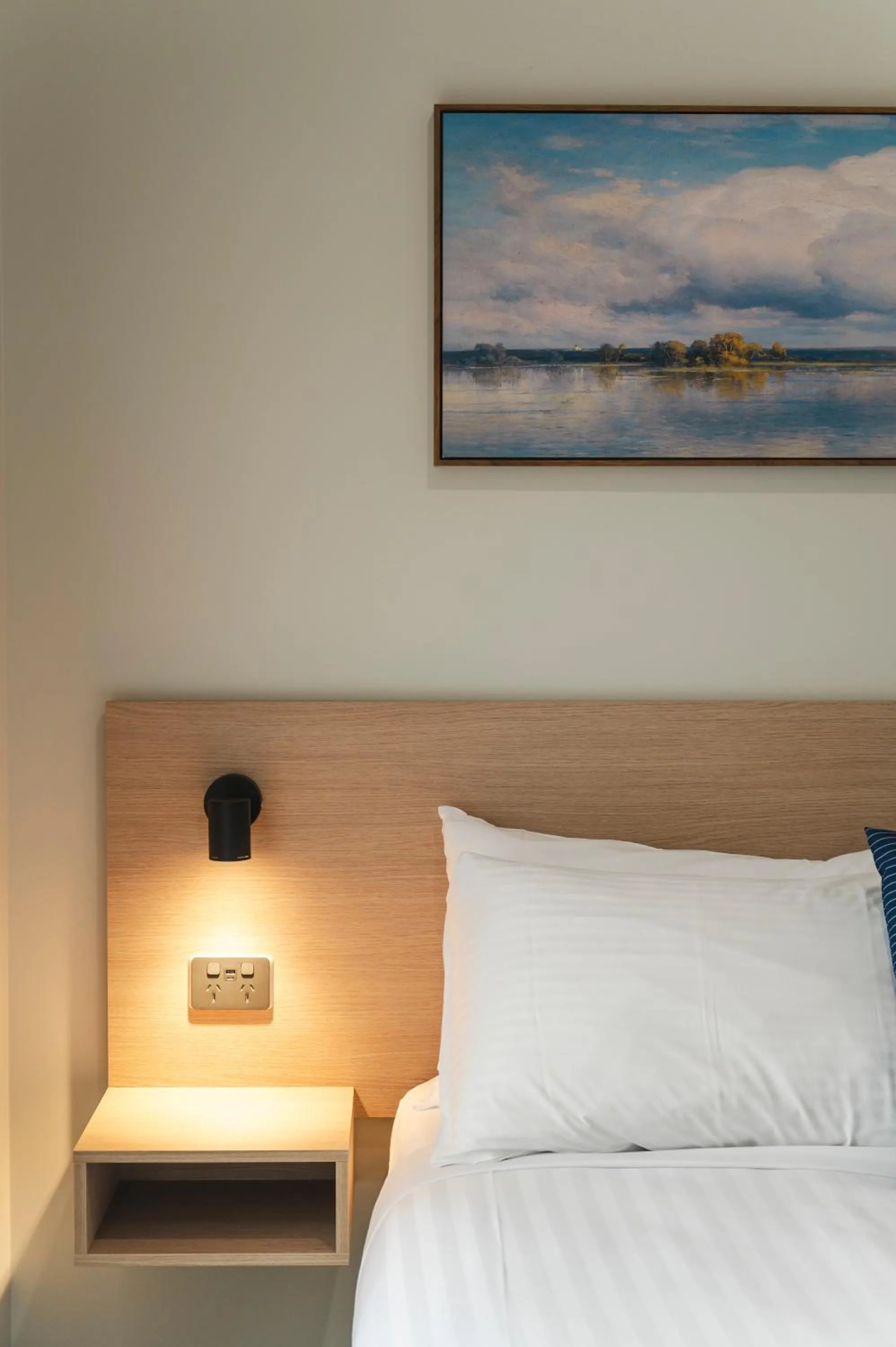 Bedroom, Bed in Avenue WEST Studio Units