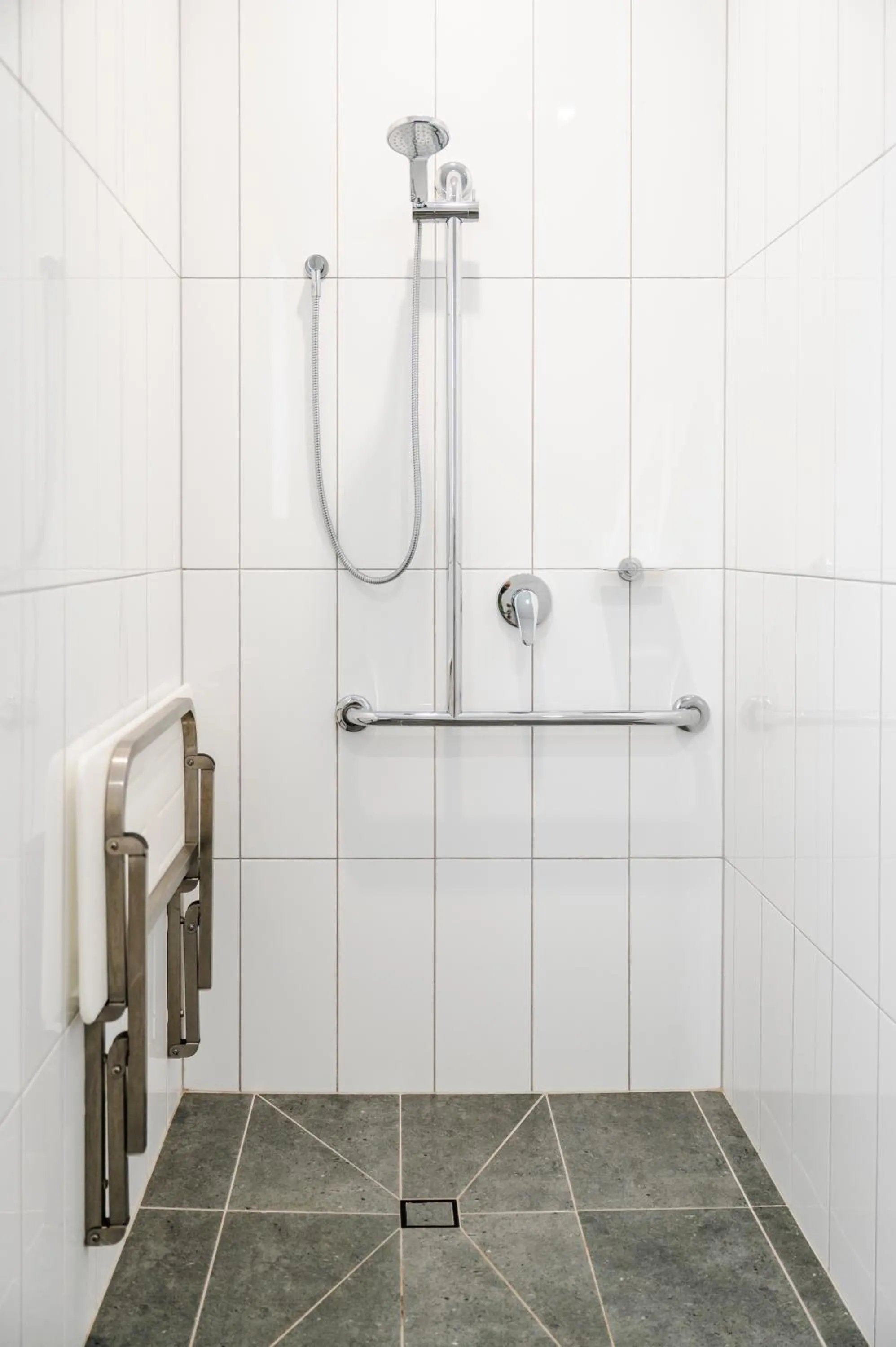 Shower in Avenue WEST Studio Units