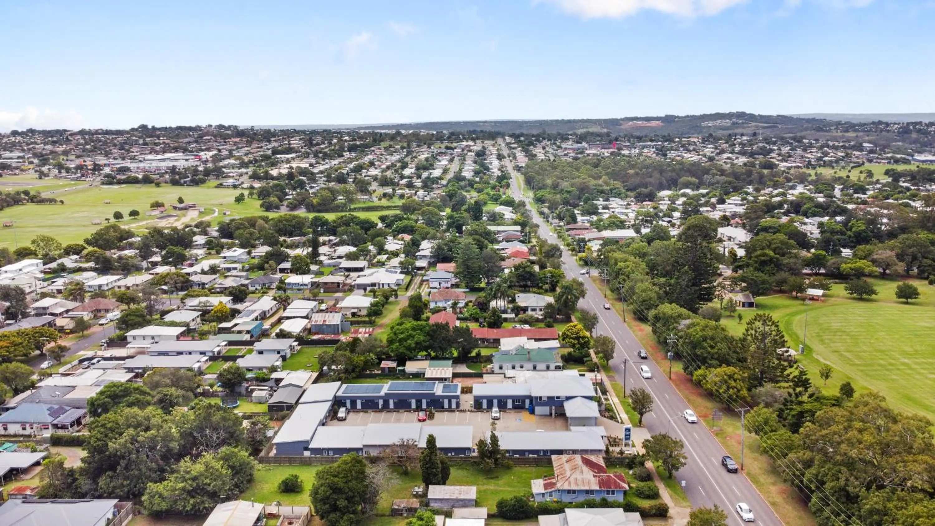 Bird's eye view in Avenue WEST Studio Units
