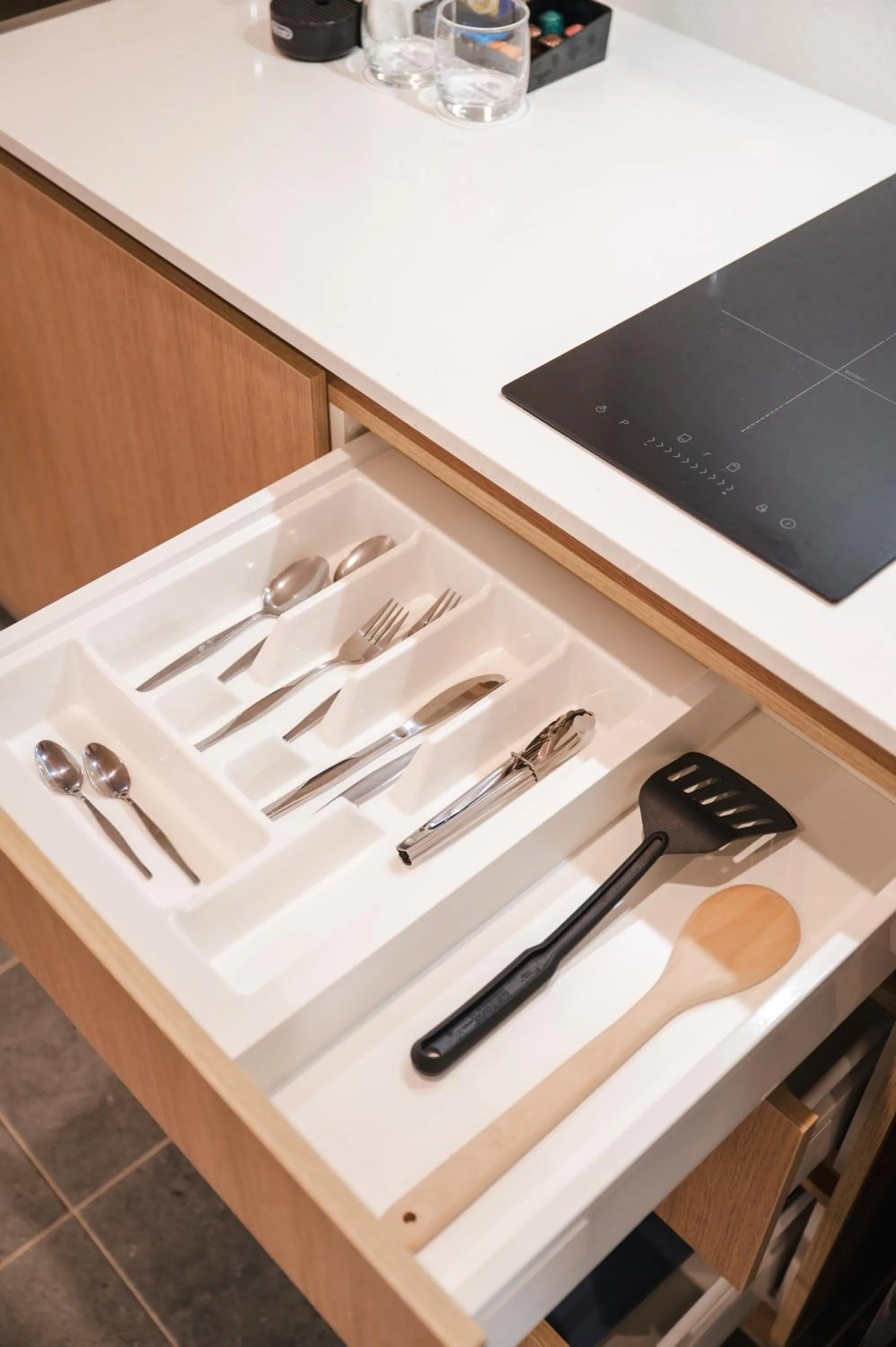 Kitchen or kitchenette in Avenue WEST Studio Units