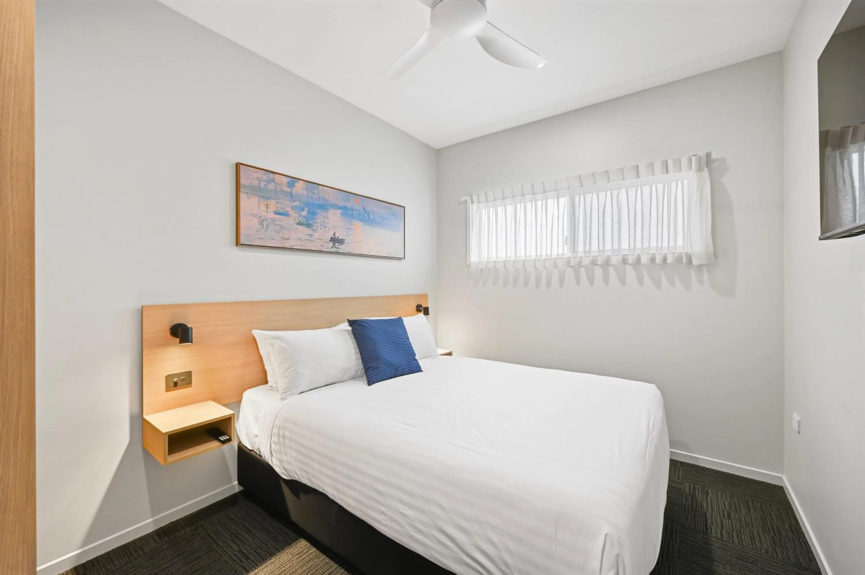 Bedroom, Bed in Avenue WEST Studio Units