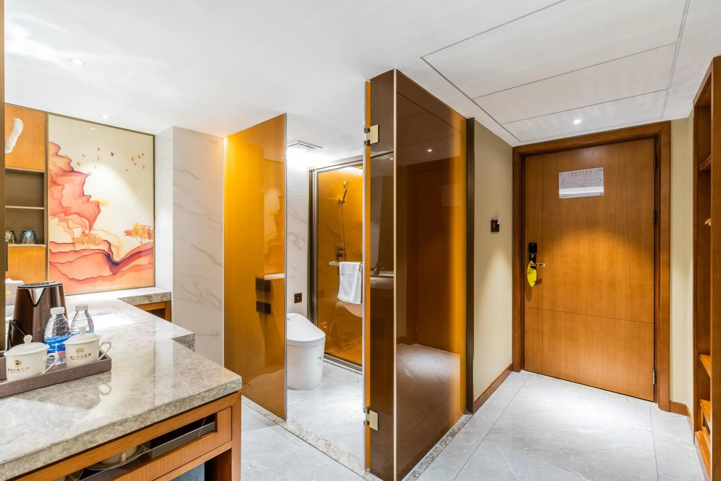 Shower in Guangzhou Hutian Hotel