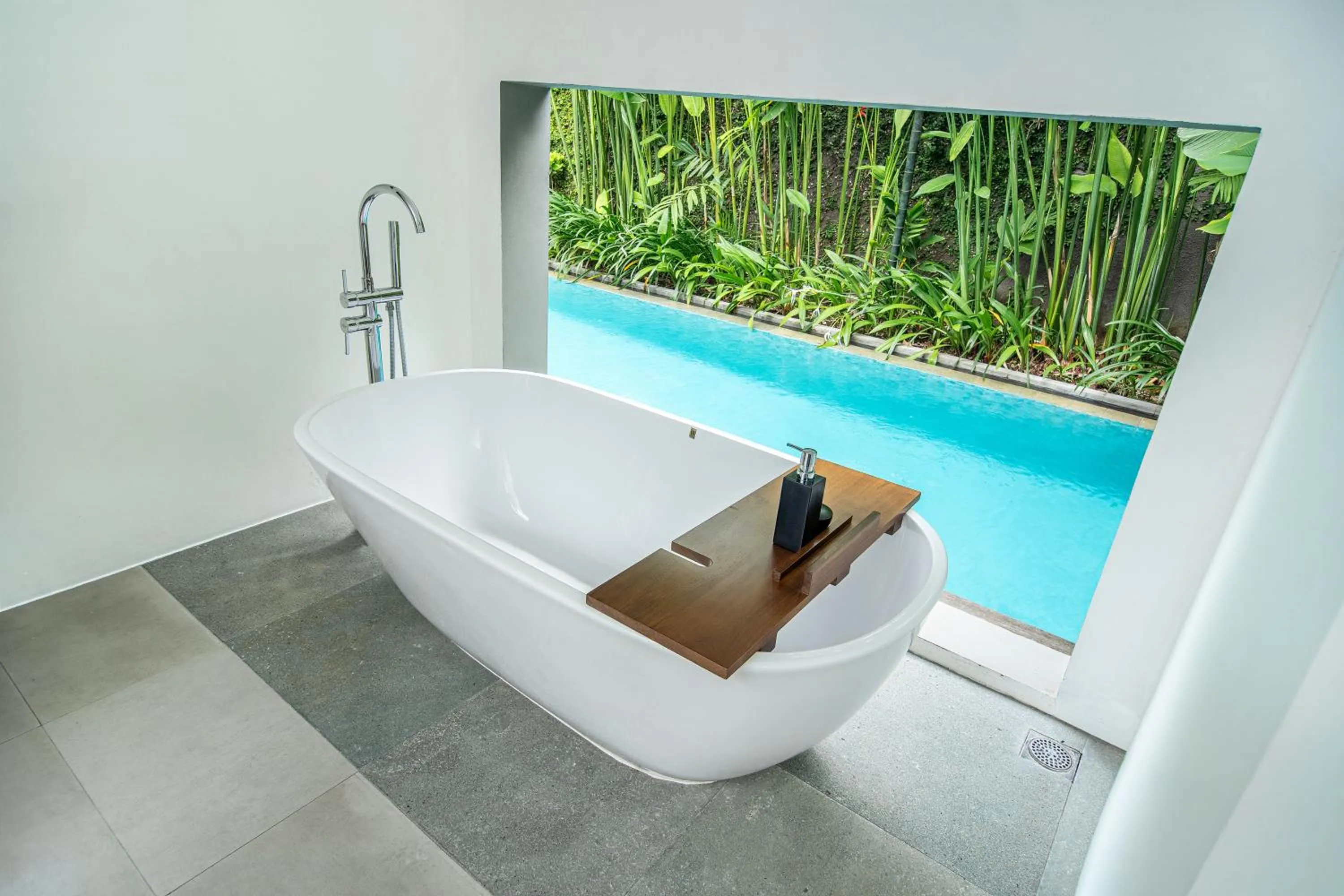 Bathroom in Abia Villa Legian