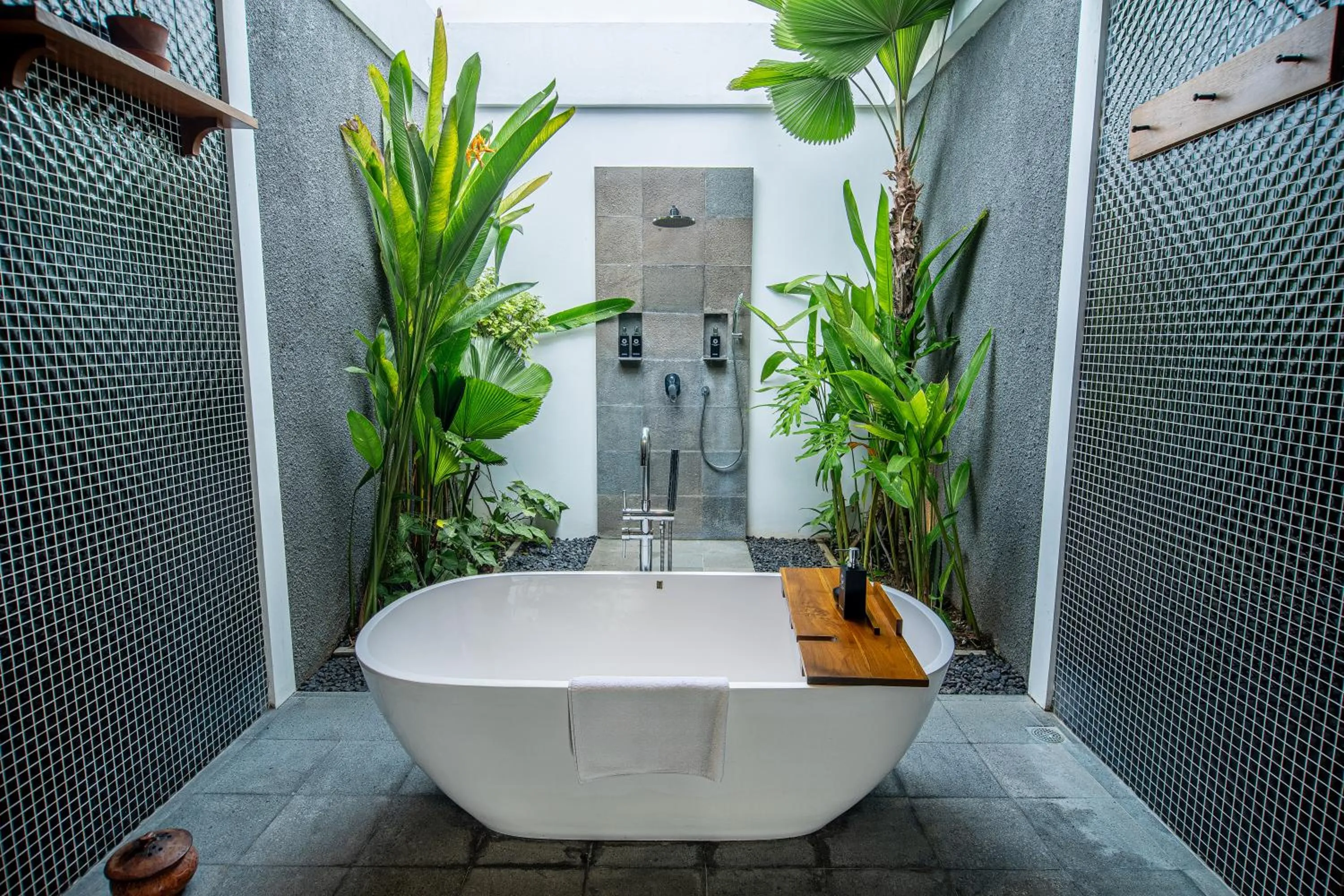 Bathroom in Abia Villa Legian