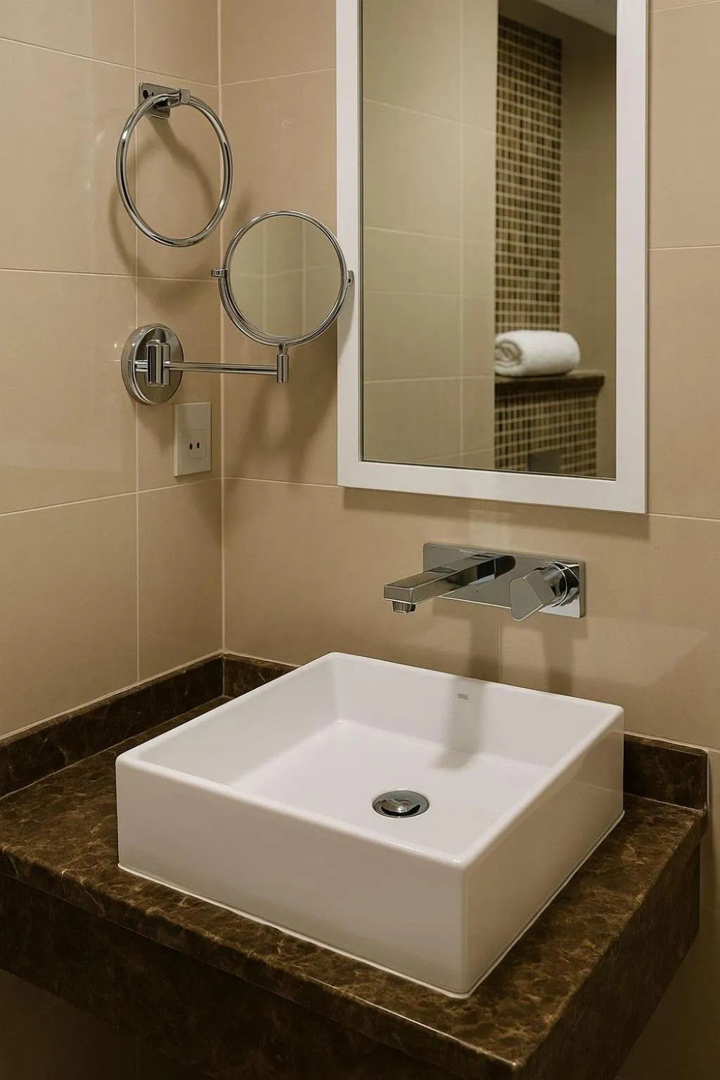 Bathroom in Tamr Inn Hotel