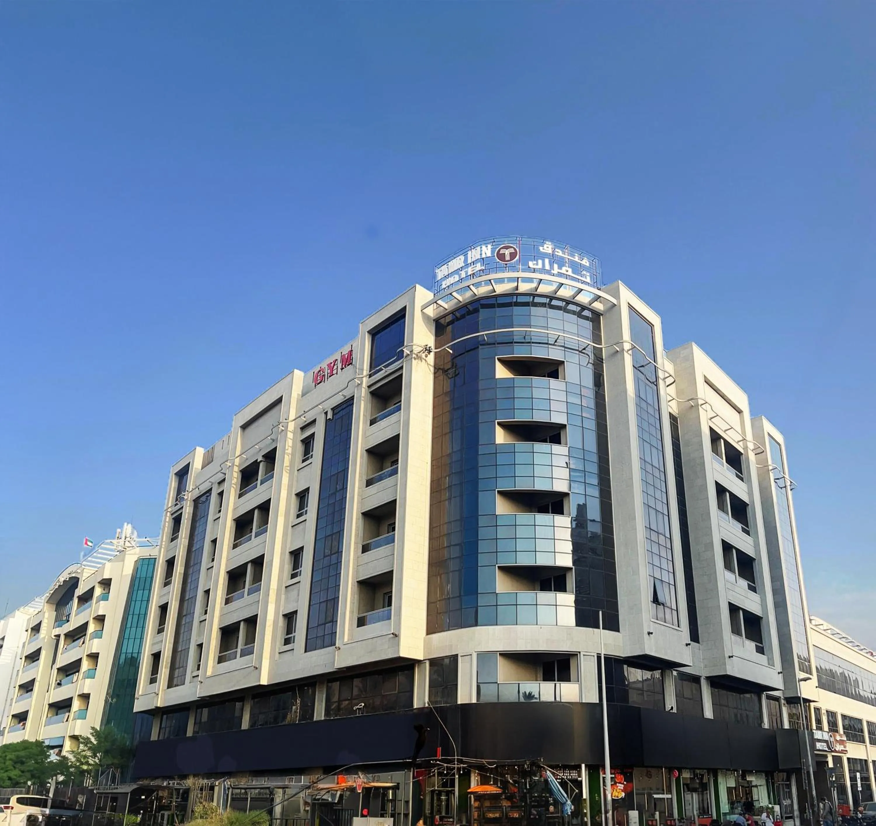 Property building in Tamr Inn Hotel