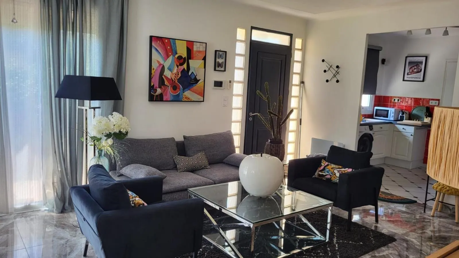 Living room in Hôtel Boquier, Avignon Centre