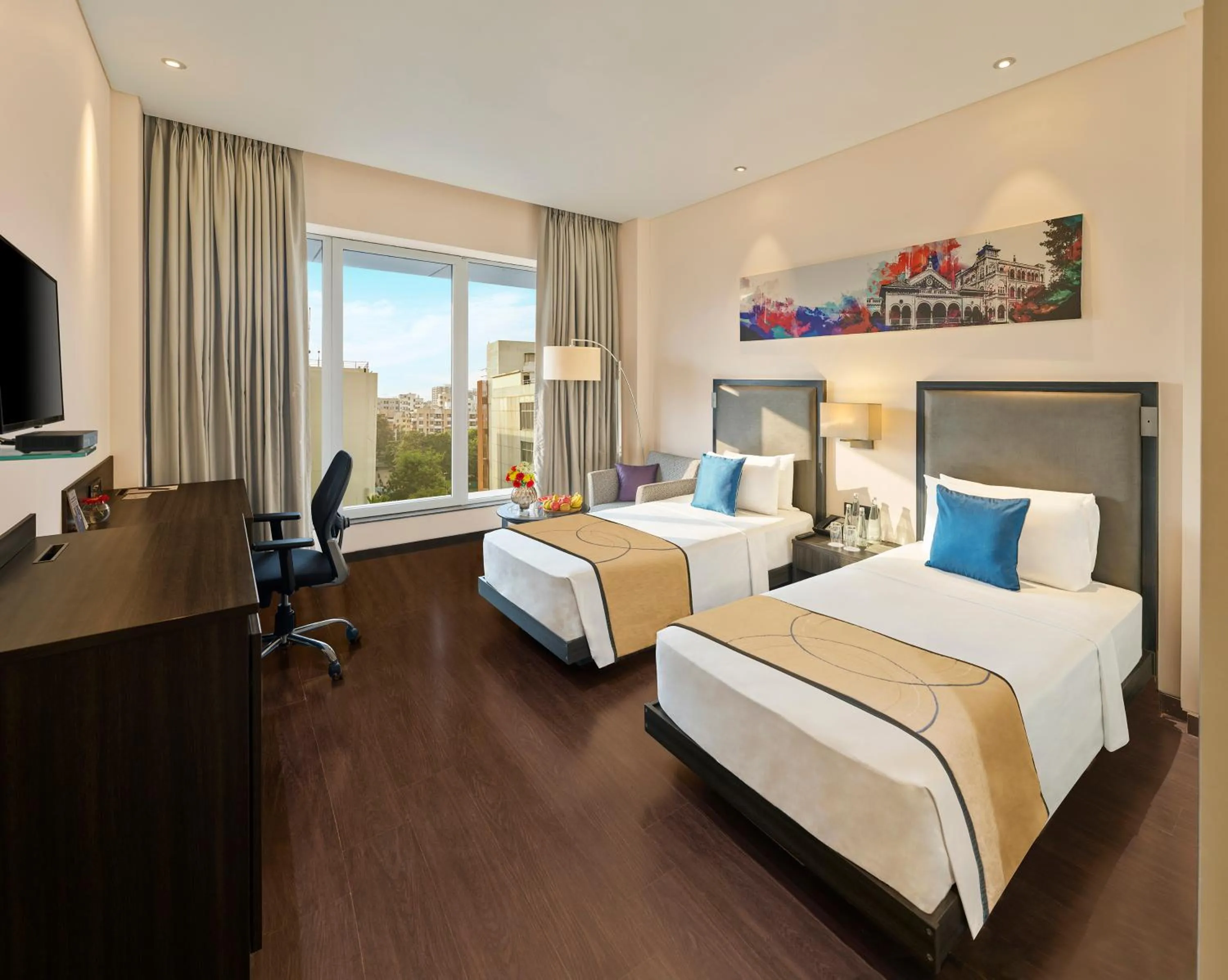 Bed in Vivanta Pune, Hinjawadi