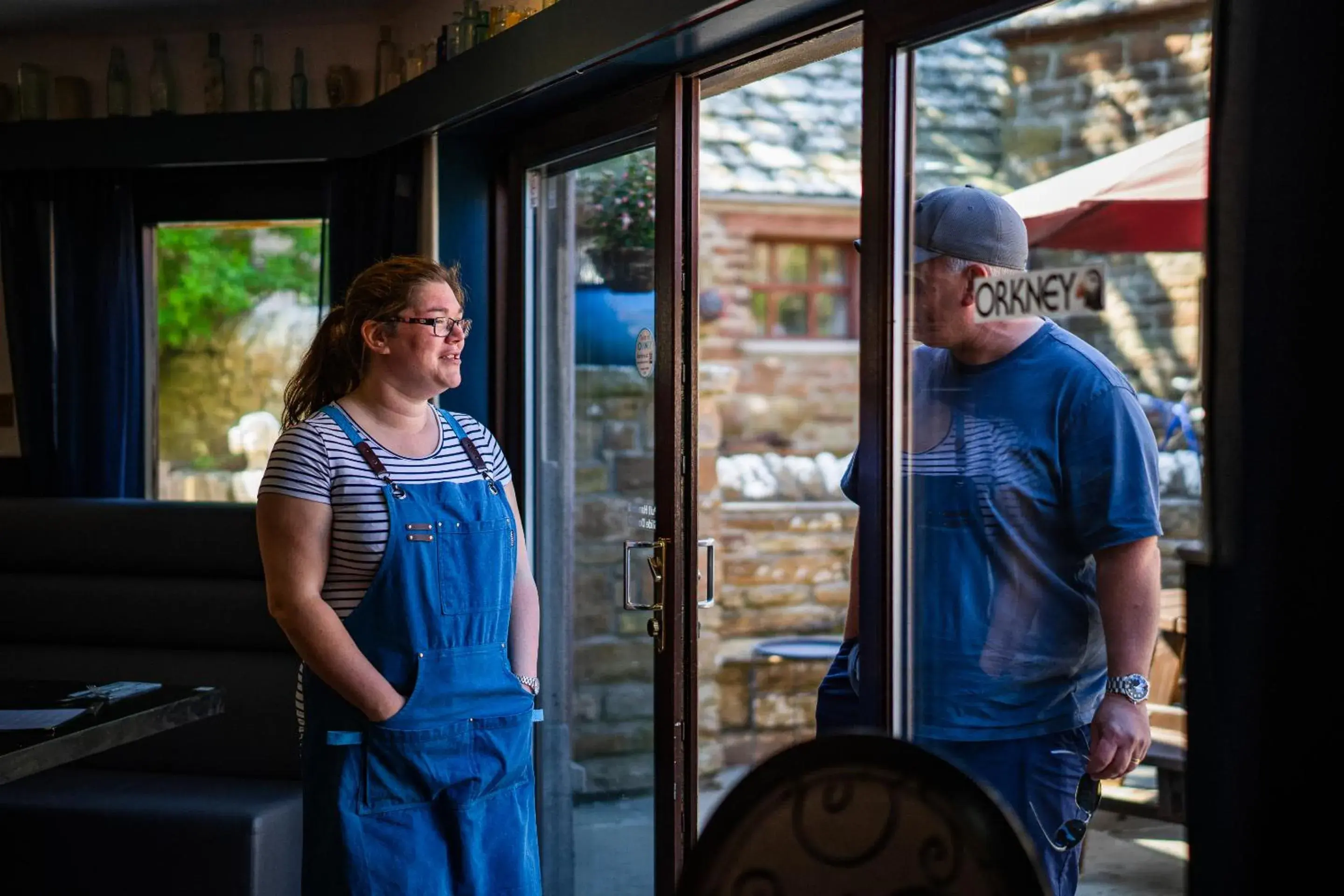 Dining area in Murray Arms Hotel and Seafood Restaurant, Orkney Dining area in Murray Arms Hotel and Seafood Restaurant, Orkney