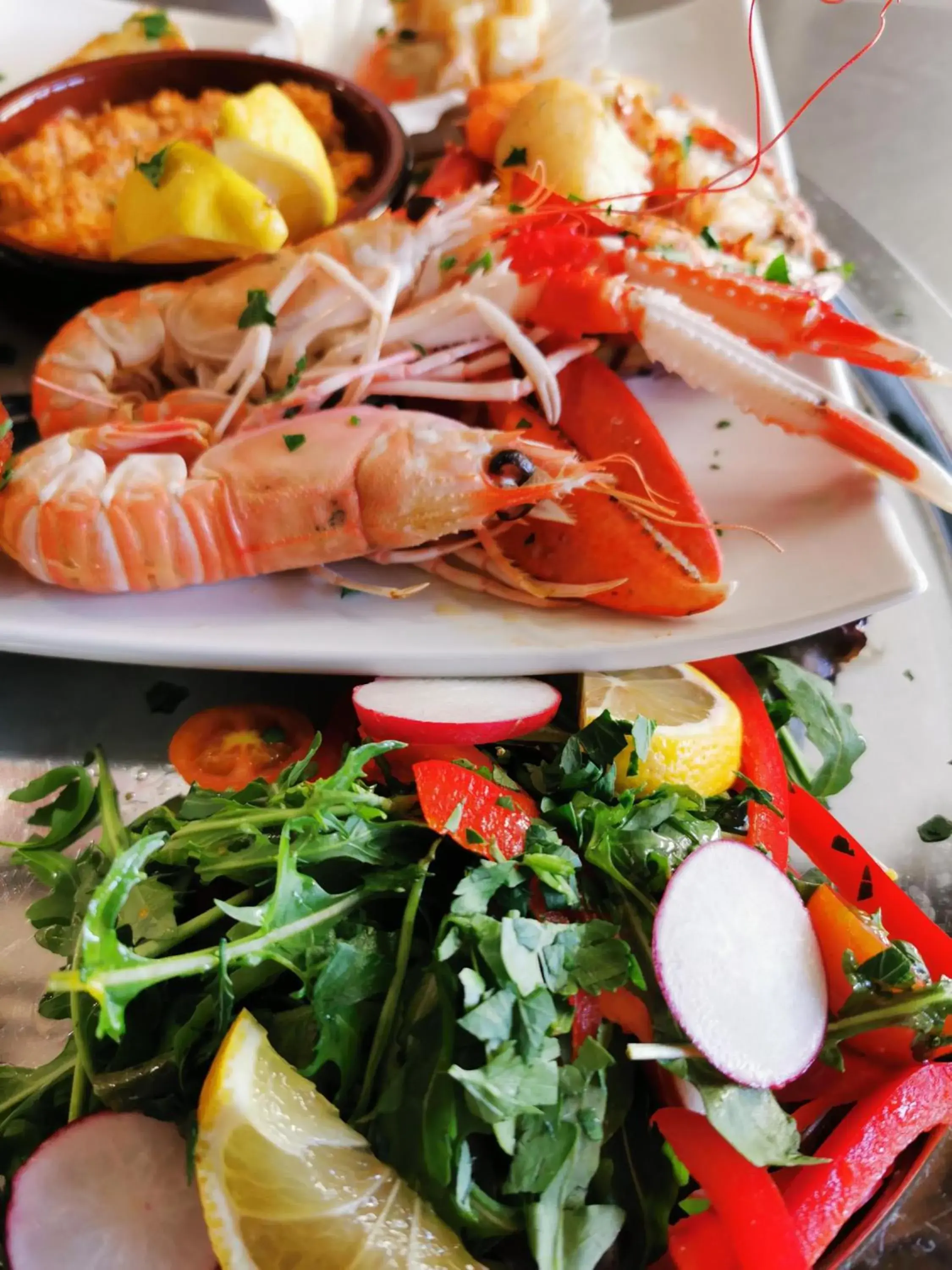 Food and drinks in Murray Arms Hotel and Seafood Restaurant, Orkney Food and drinks in Murray Arms Hotel and Seafood Restaurant, Orkney