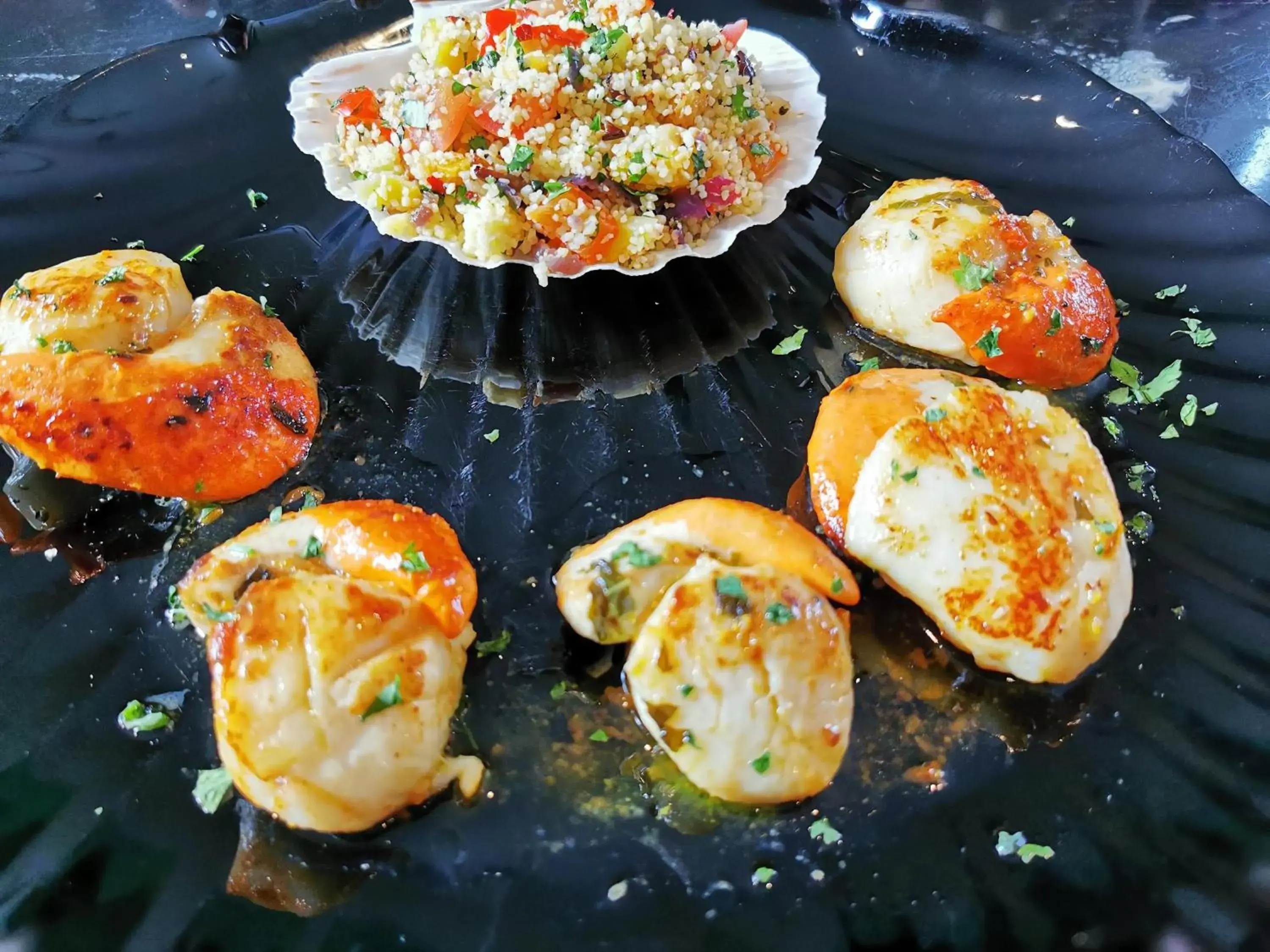 Food and drinks in Murray Arms Hotel and Seafood Restaurant, Orkney Food and drinks in Murray Arms Hotel and Seafood Restaurant, Orkney