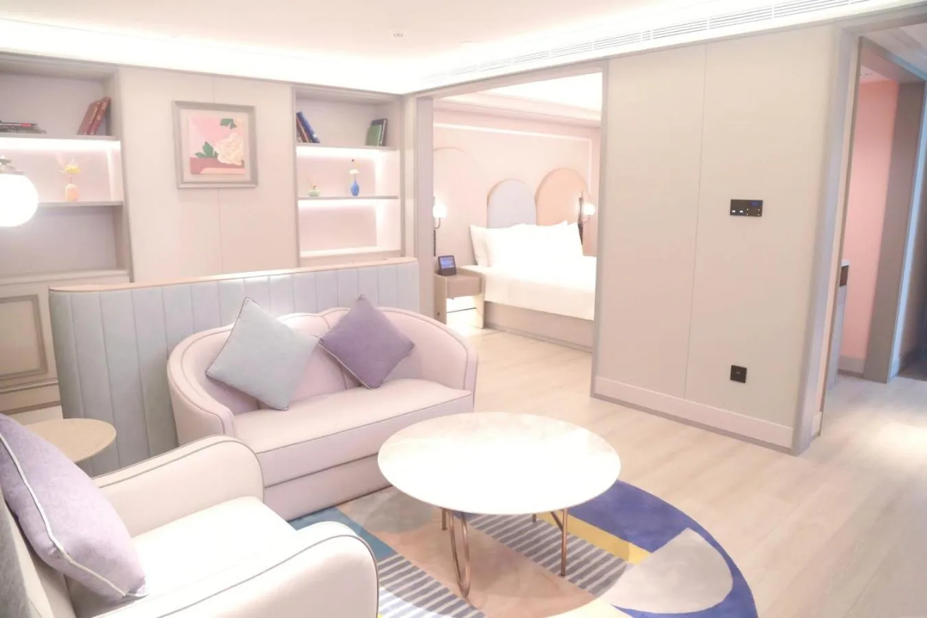 Seating area, Bed in Mercure Beijing Anzhen Olympic Center