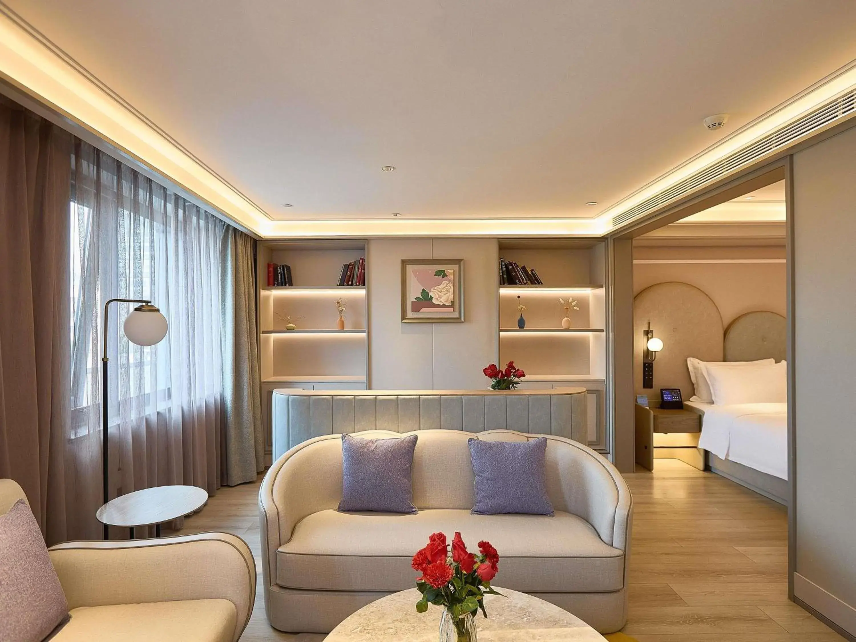 Photo of the whole room, Bed in Mercure Beijing Anzhen Olympic Center Photo of the whole room, Bed in Mercure Beijing Anzhen Olympic Center