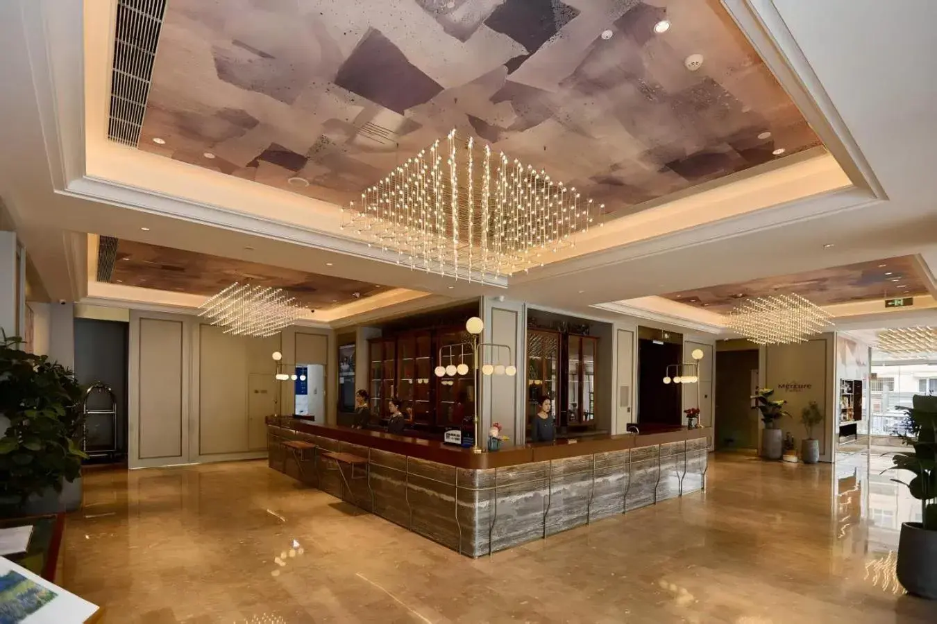 Lobby or reception in Mercure Beijing Anzhen Olympic Center Lobby or reception in Mercure Beijing Anzhen Olympic Center