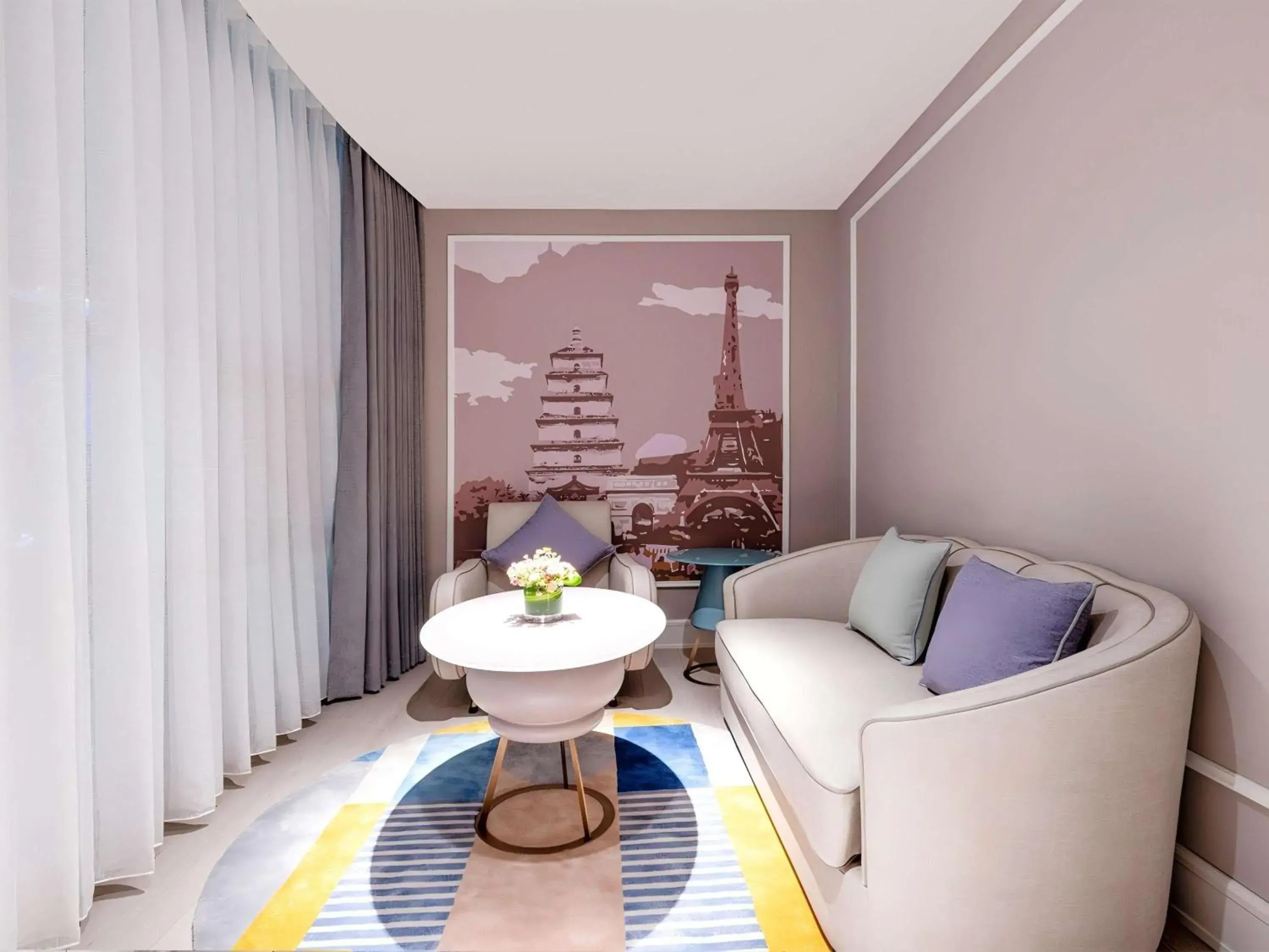 Bedroom in Mercure Xi'an High-tech Zone Center Bedroom in Mercure Xi'an High-tech Zone Center