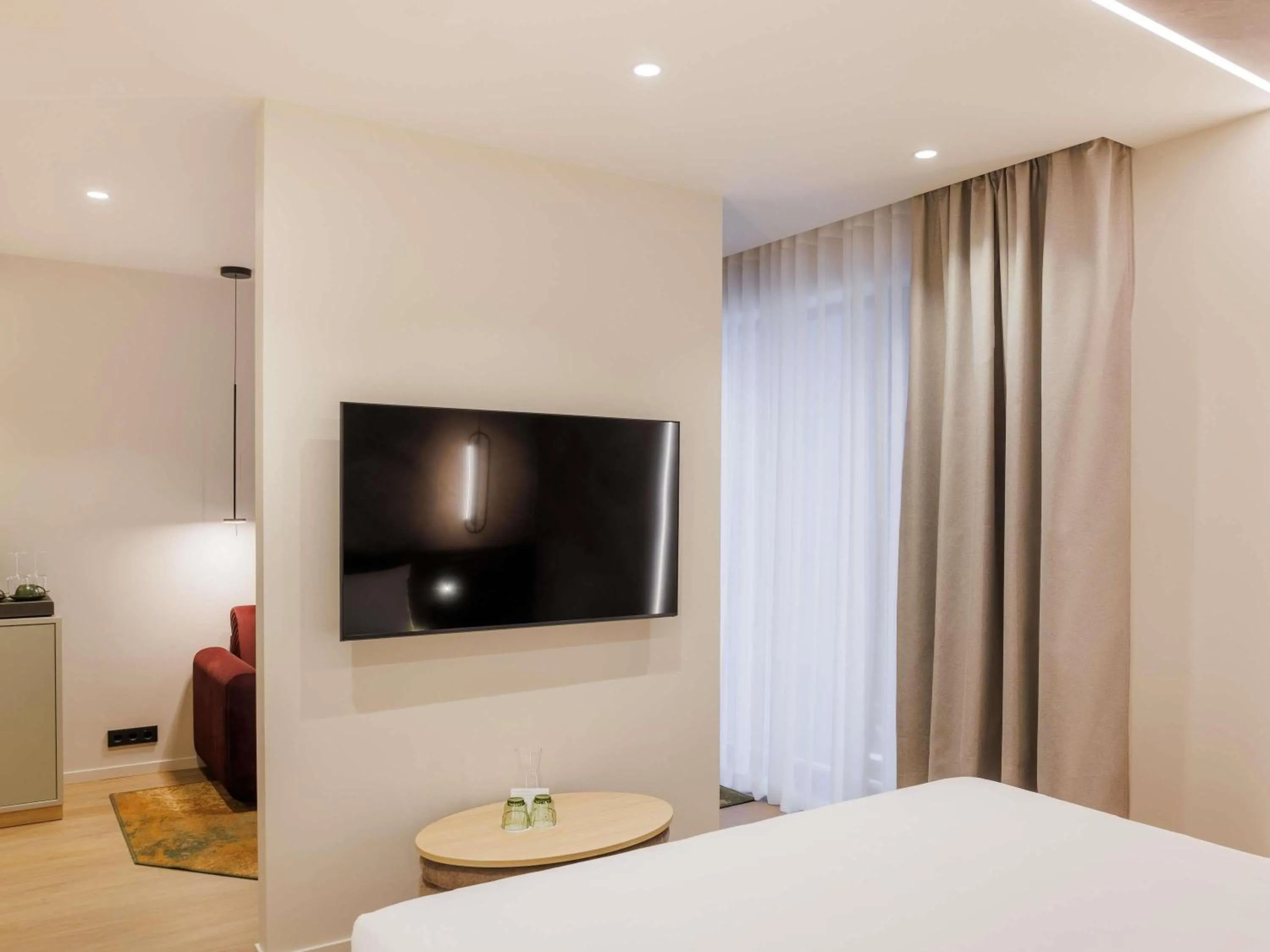 Bedroom, Bed in Novotel Tallinn