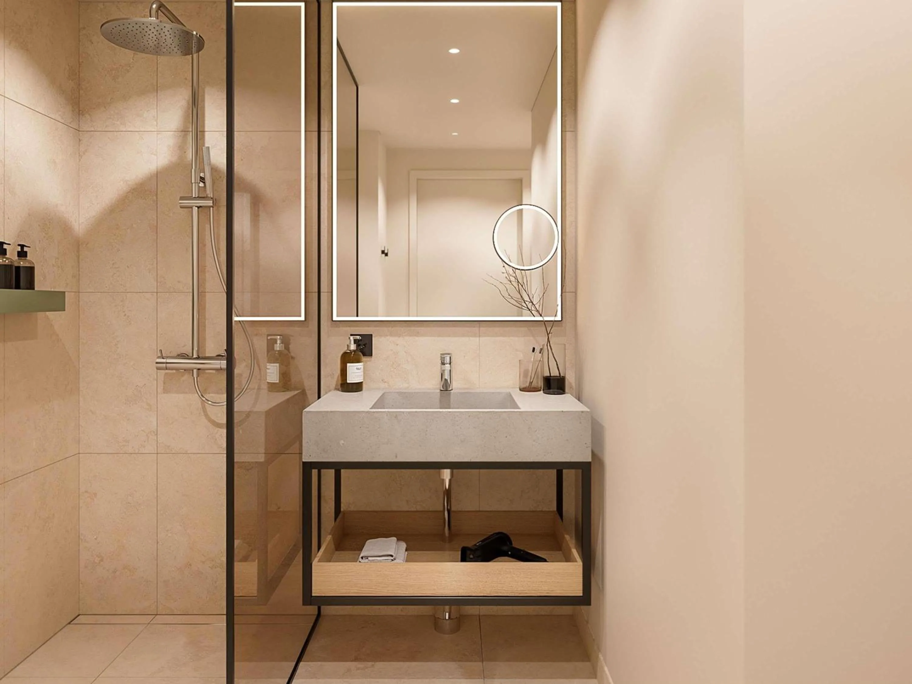 Bedroom in Novotel Tallinn