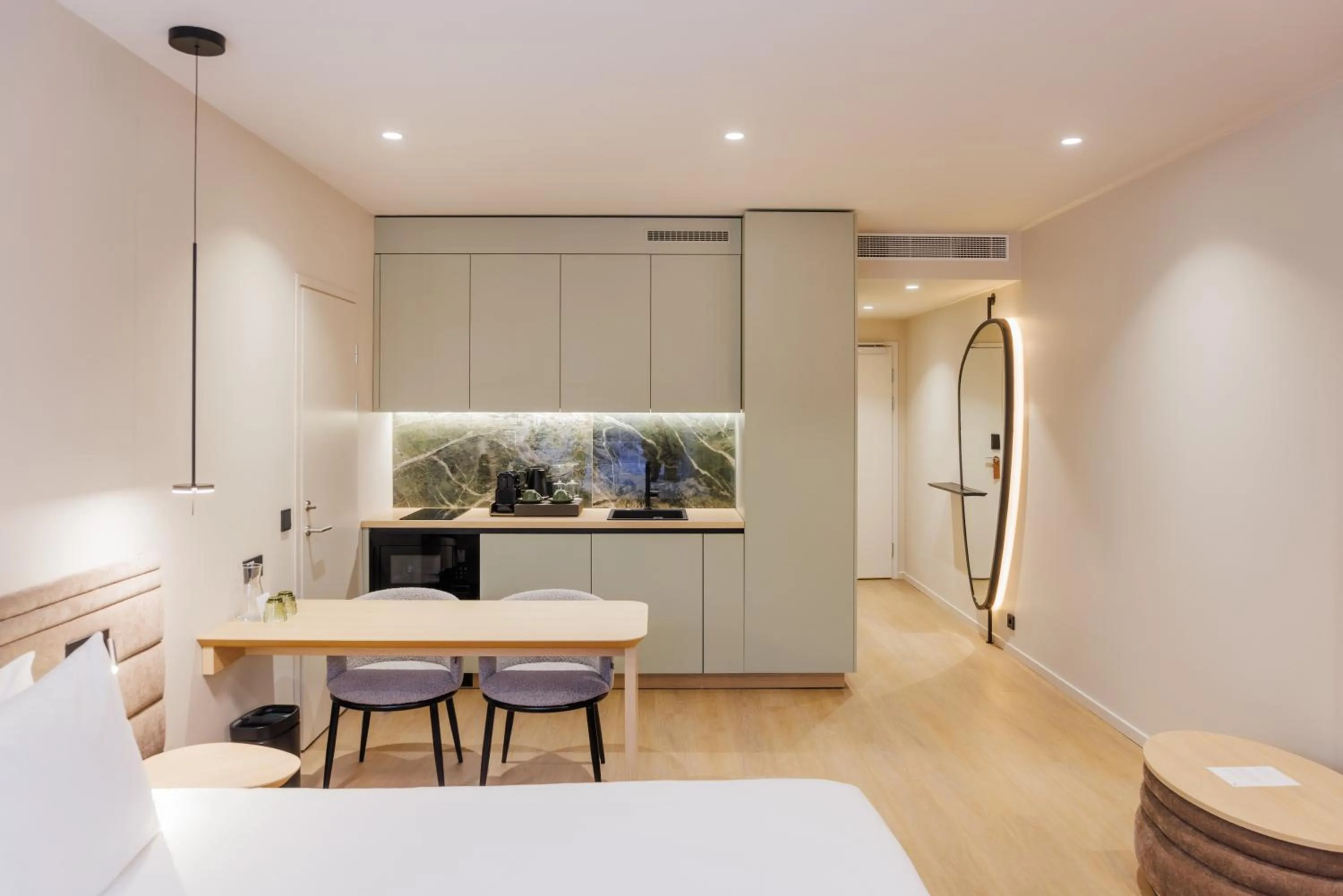 Bed in Novotel Tallinn