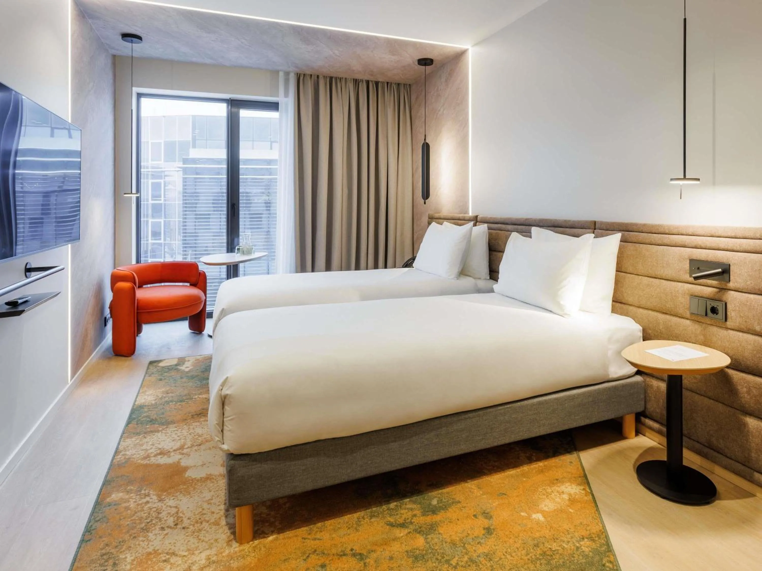 Bedroom, Bed in Novotel Tallinn