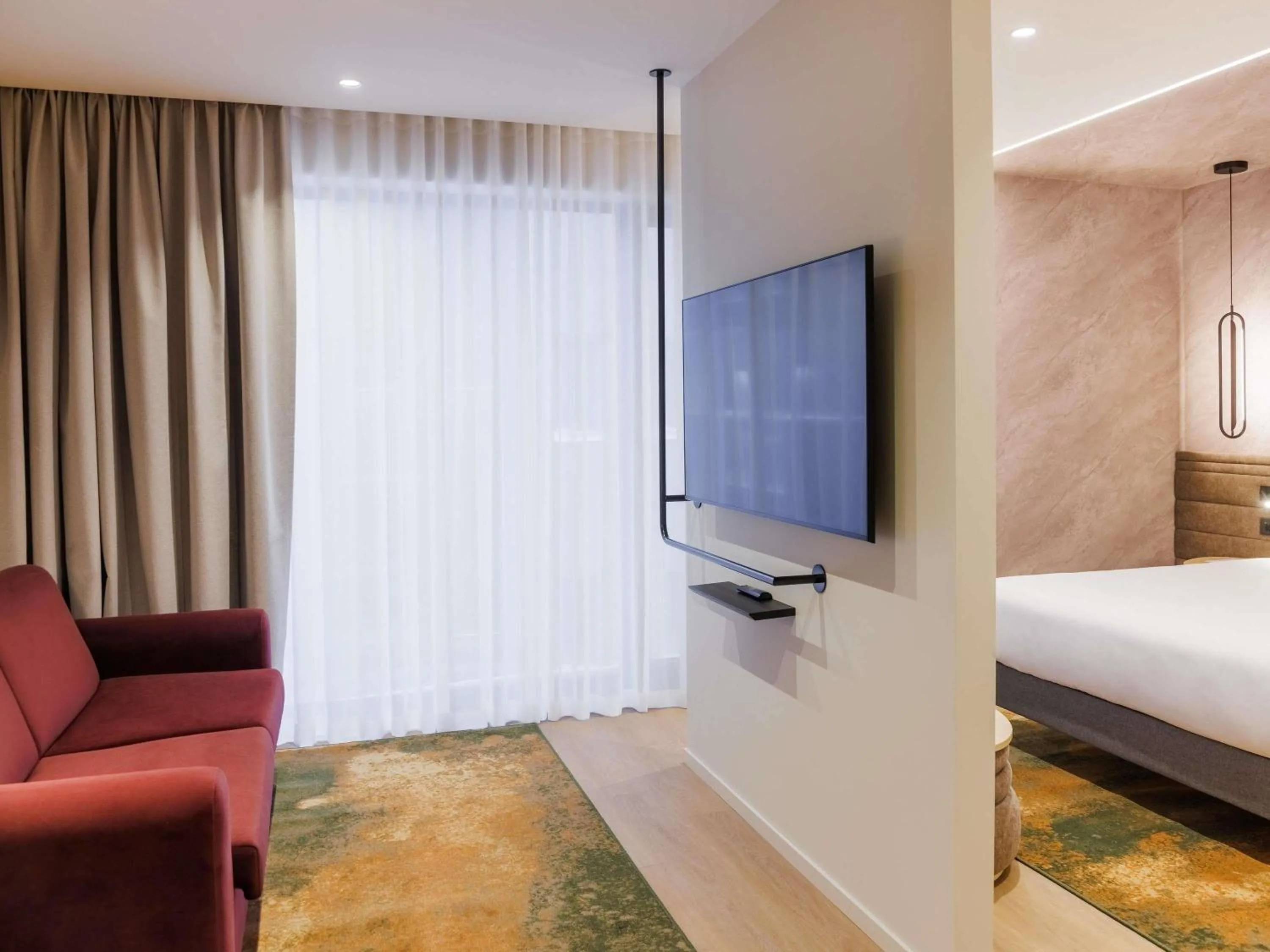 Bedroom, Bed in Novotel Tallinn