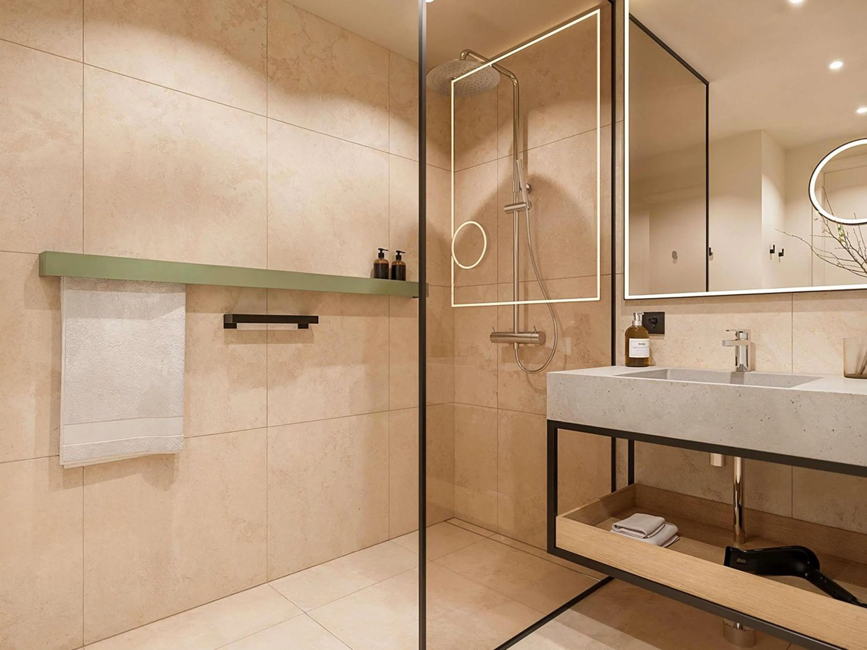 Bedroom in Novotel Tallinn