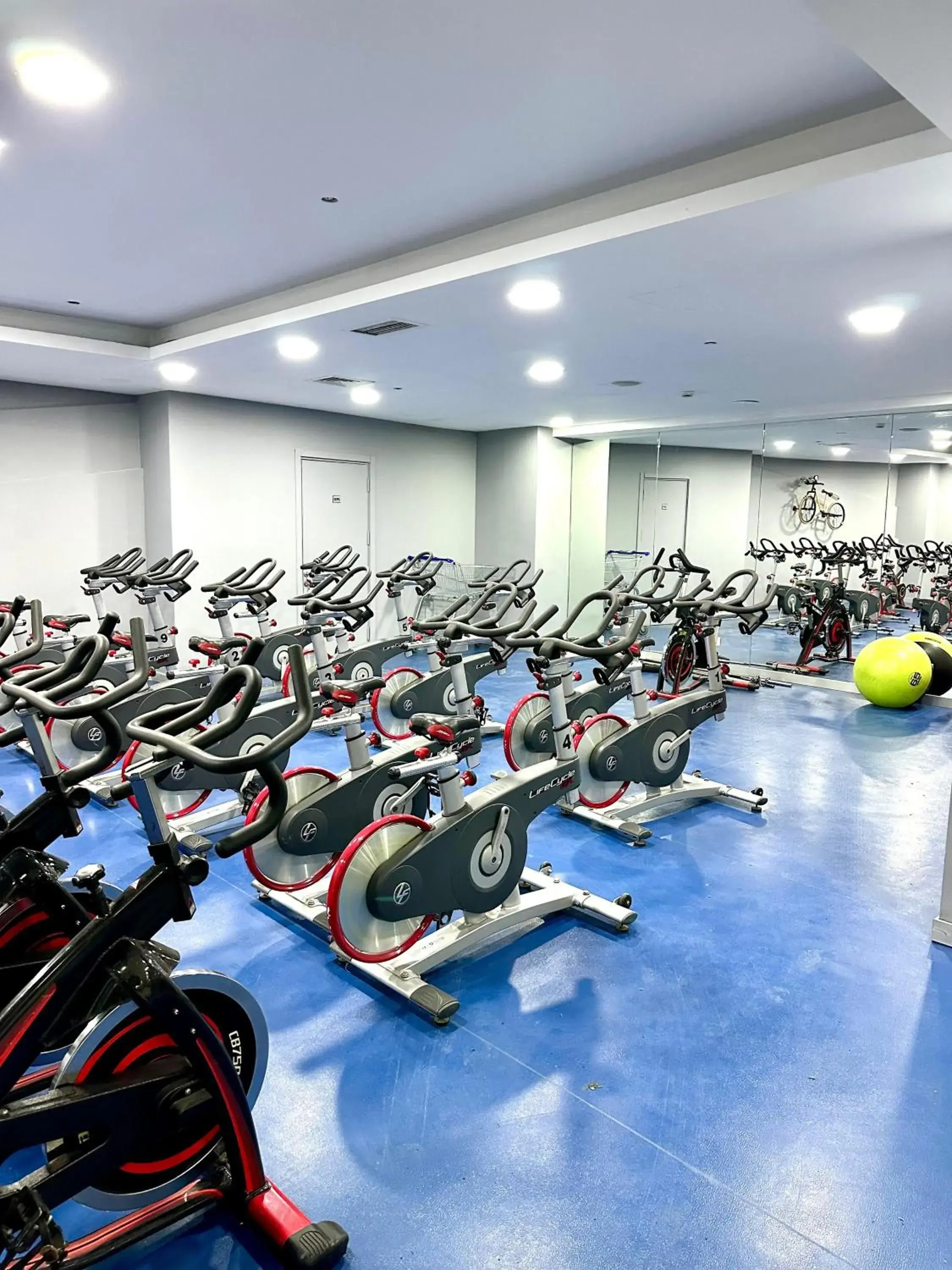 Fitness centre/facilities in Ramada by Wyndham Istanbul Merter Fitness centre/facilities in Ramada by Wyndham Istanbul Merter